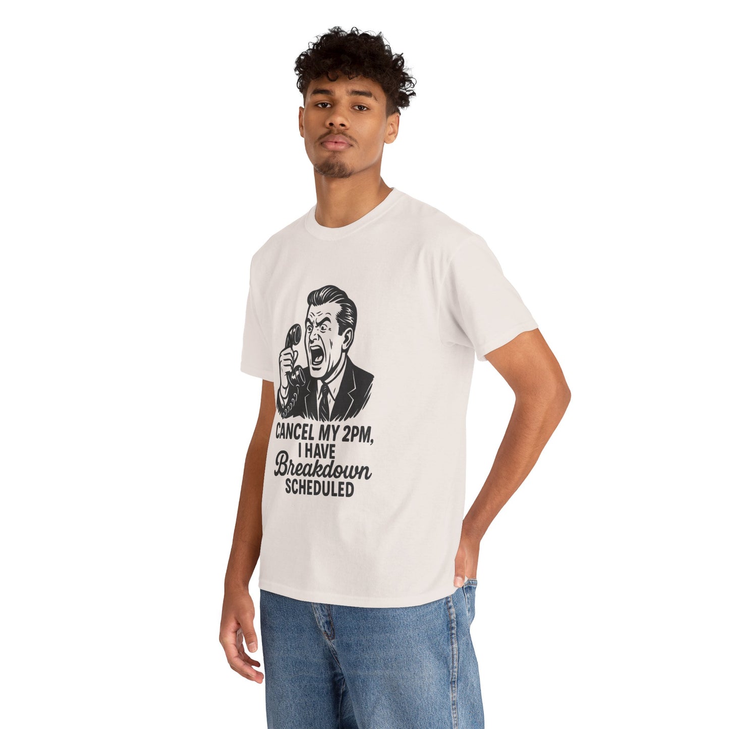 Humorous Unisex Cotton Tee – Perfect Gift for Stress Relief