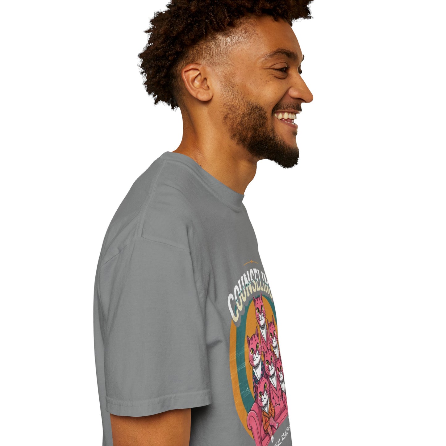 Unisex Garment-Dyed T-Shirt -Counseling Cats