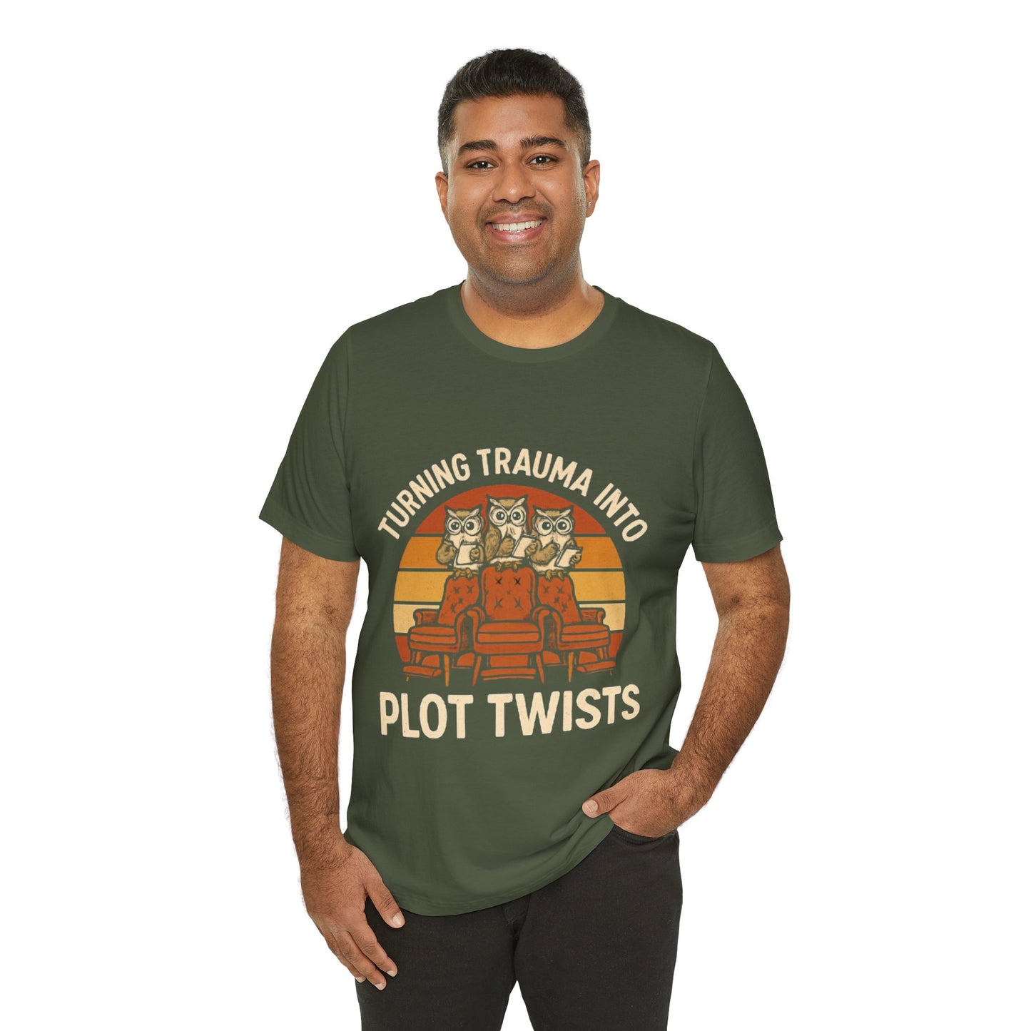 Turning Trauma into Plot Twists Tee, Unisex T-Shirt