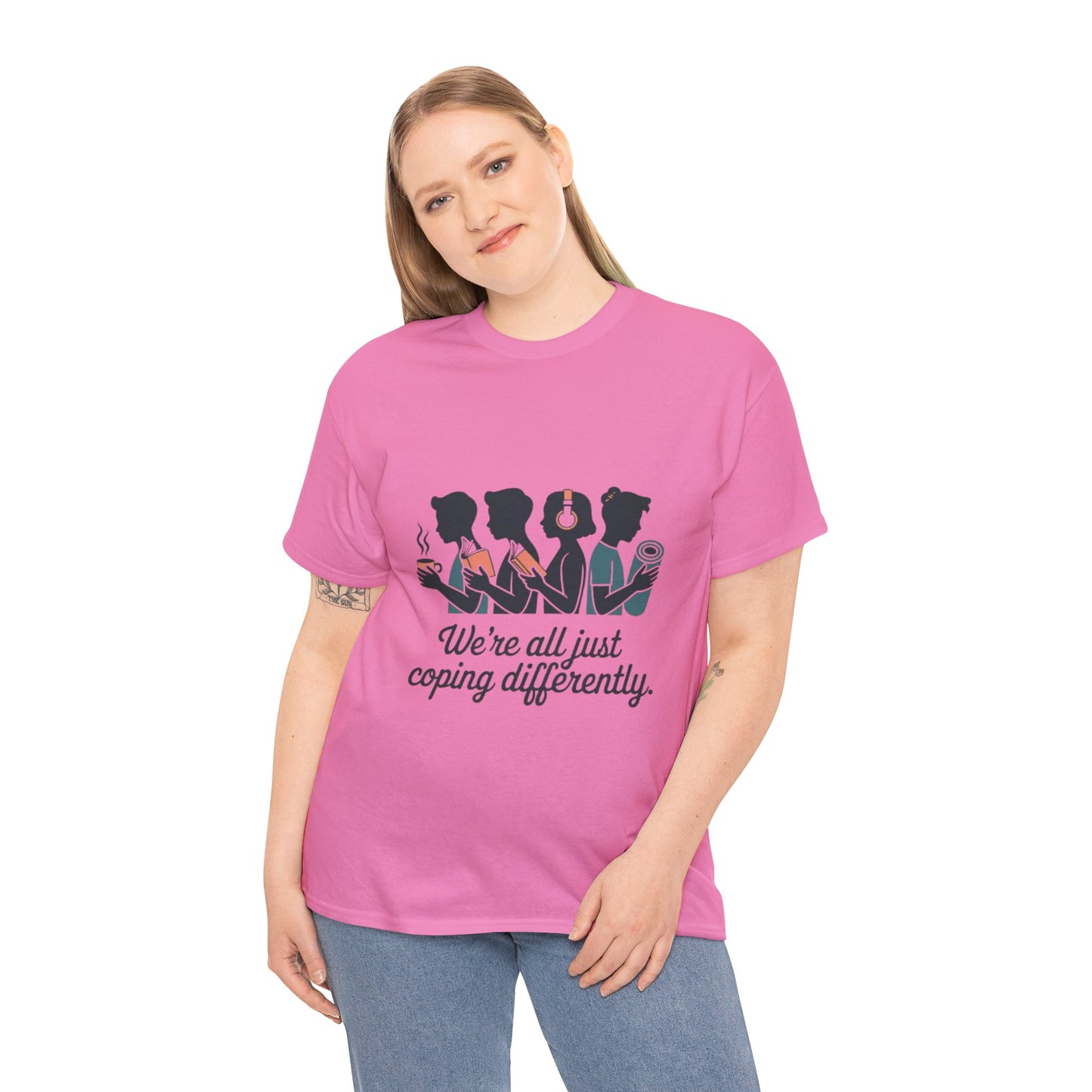 Coping Together Unisex Tee - Mental Health Awareness Apparel
