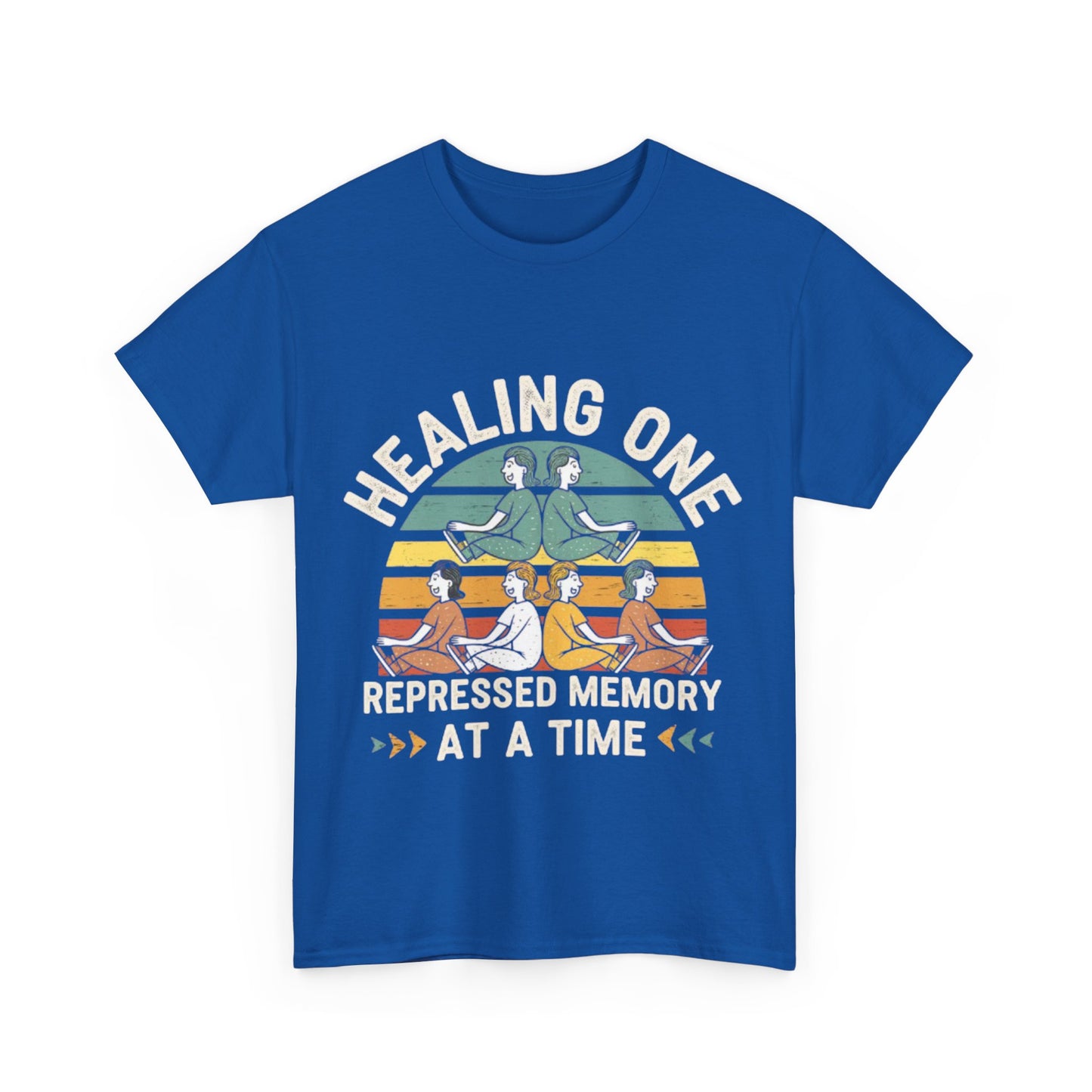 Unisex Heavy Cotton Tee -Healing repressed memories one at a time