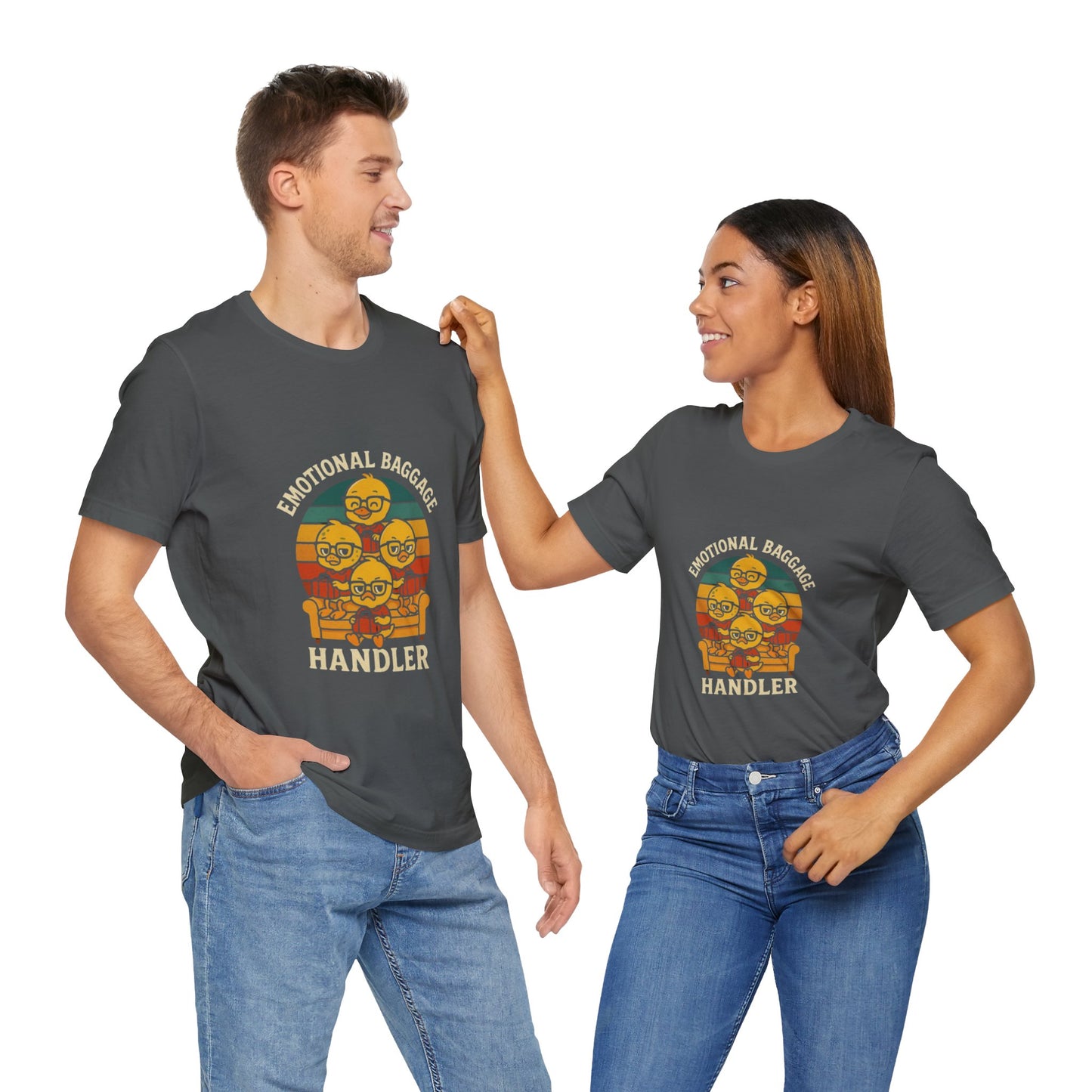Unisex Jersey Short Sleeve T-Shirt - Emotional Baggage Handler