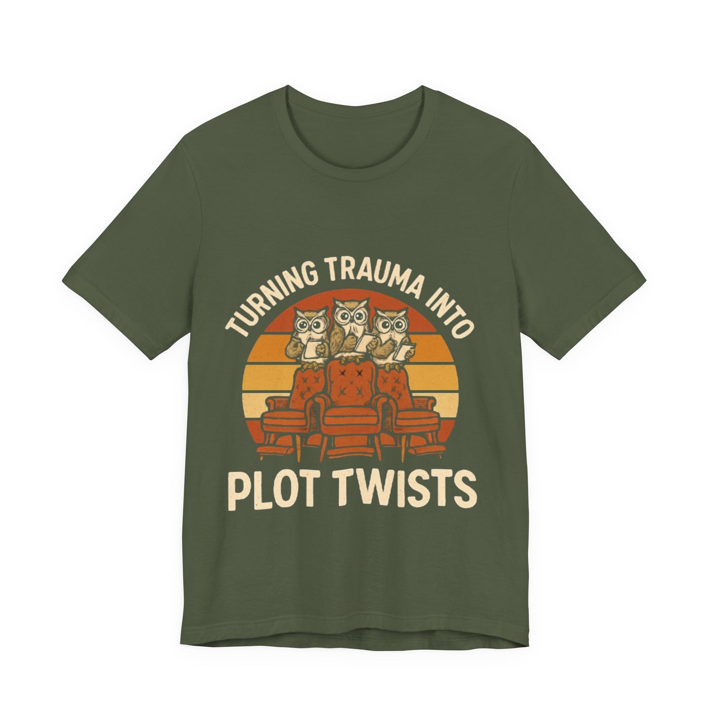 Turning Trauma into Plot Twists Tee, Unisex T-Shirt