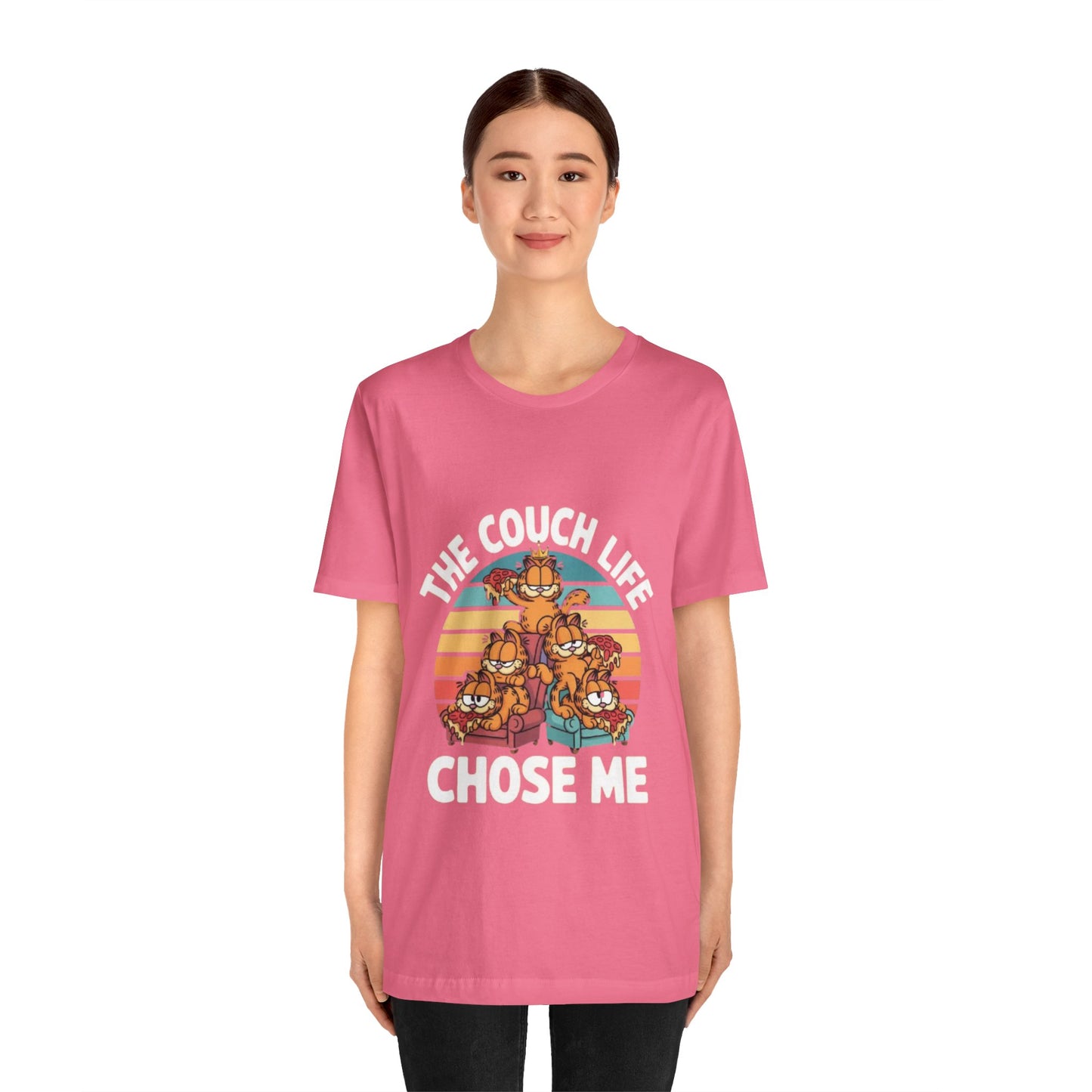 Vintage Unisex Tee - The Couch Life Chose Me