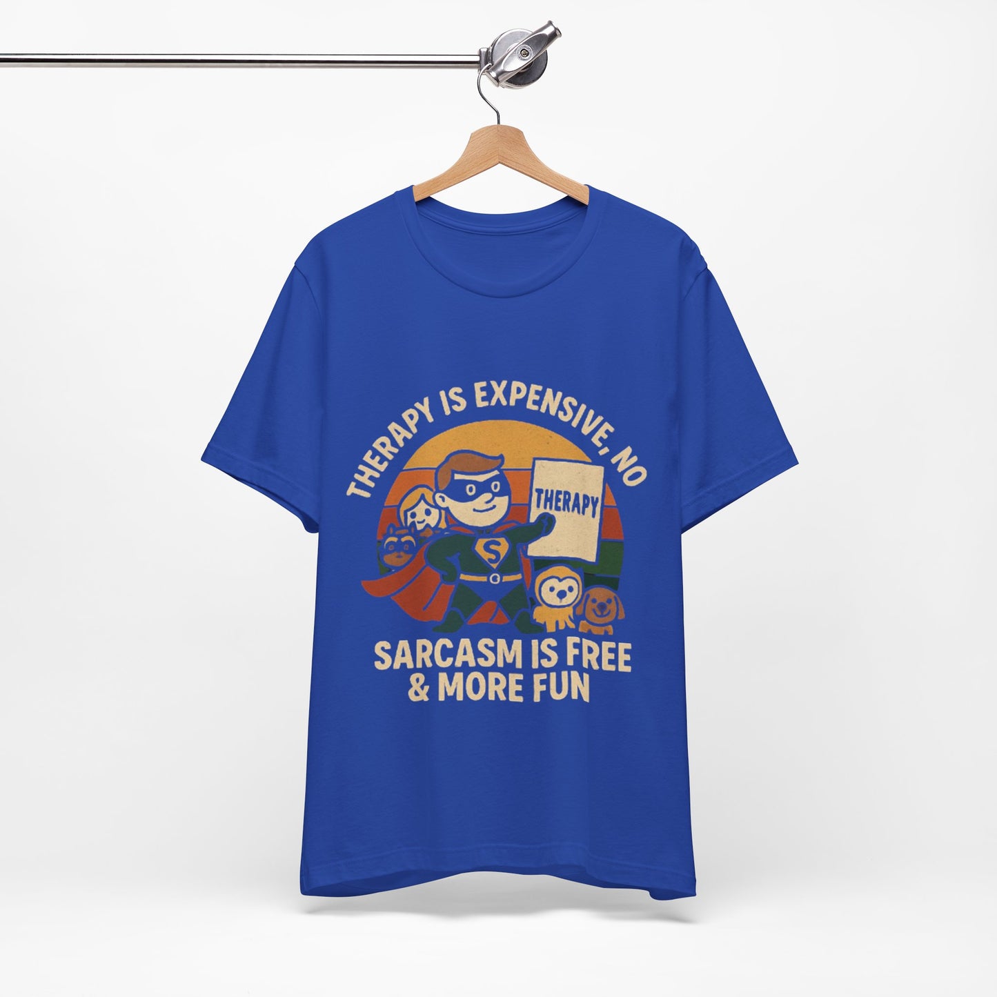 Therapy Humor Tee | Unisex Jersey Short Sleeve Tee, Mental Health Awareness
