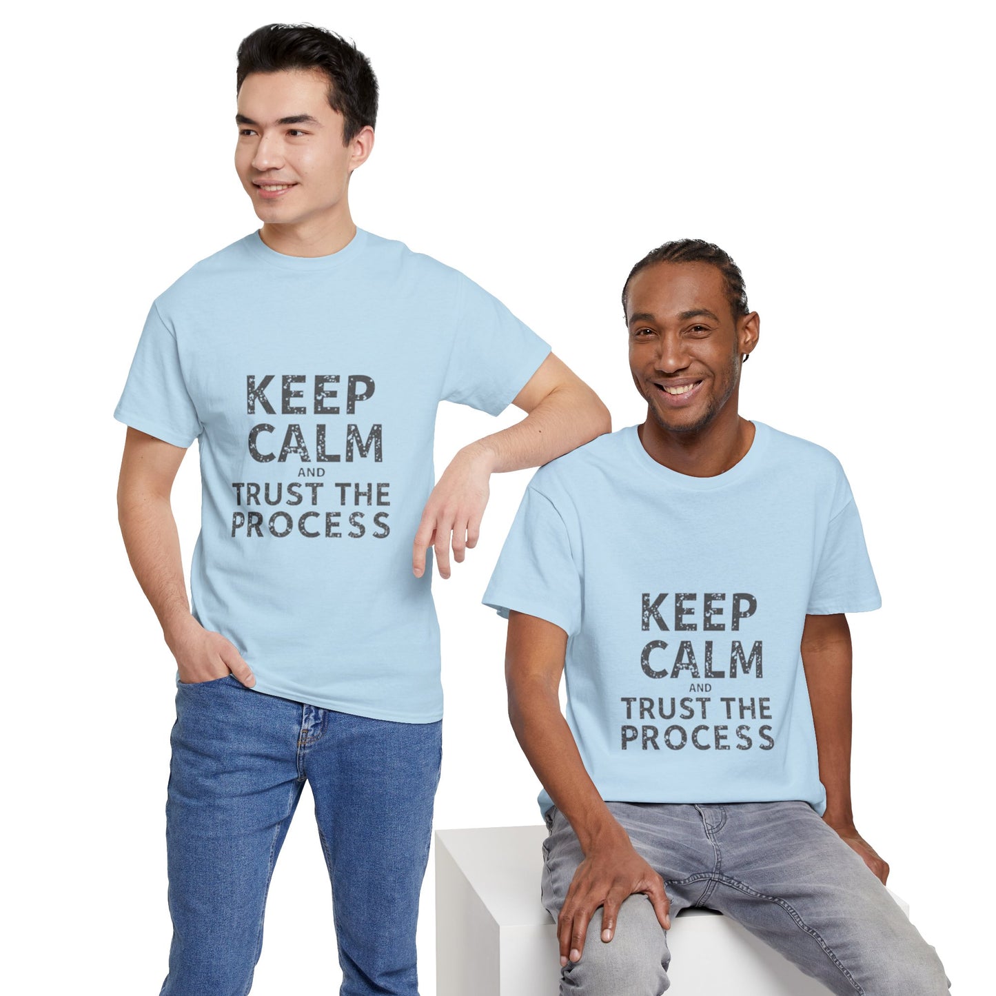 Unisex Heavy Cotton Tee -Keep Calm