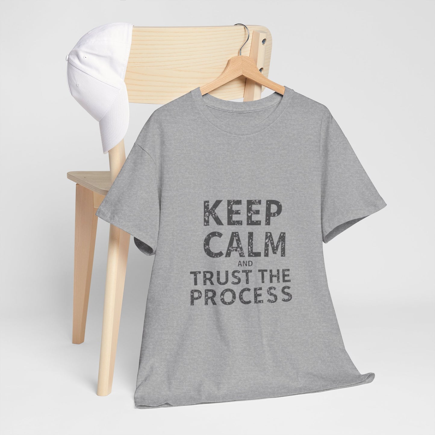 Unisex Heavy Cotton Tee -Keep Calm