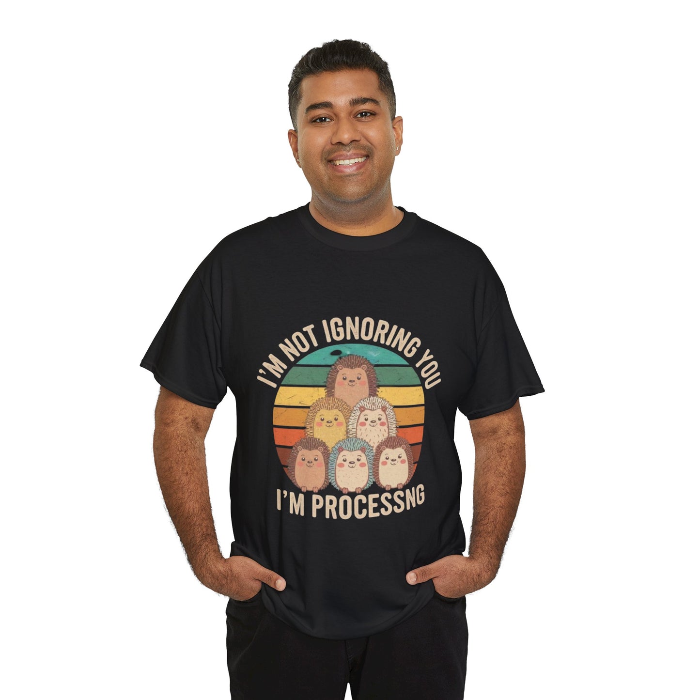 Funny Psychology Unisex Tee - 'I'm Not Ignoring You, I'm Processing'