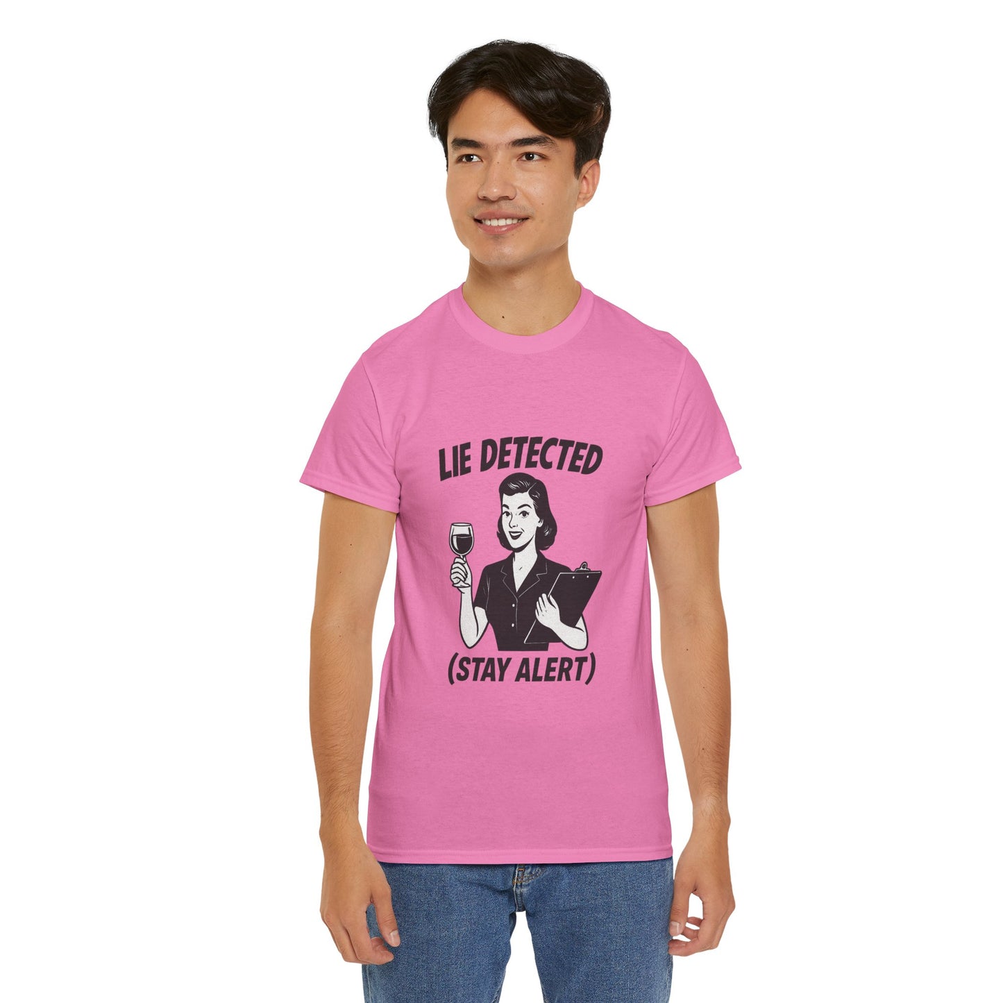 Funny Lie Detected Unisex Tee