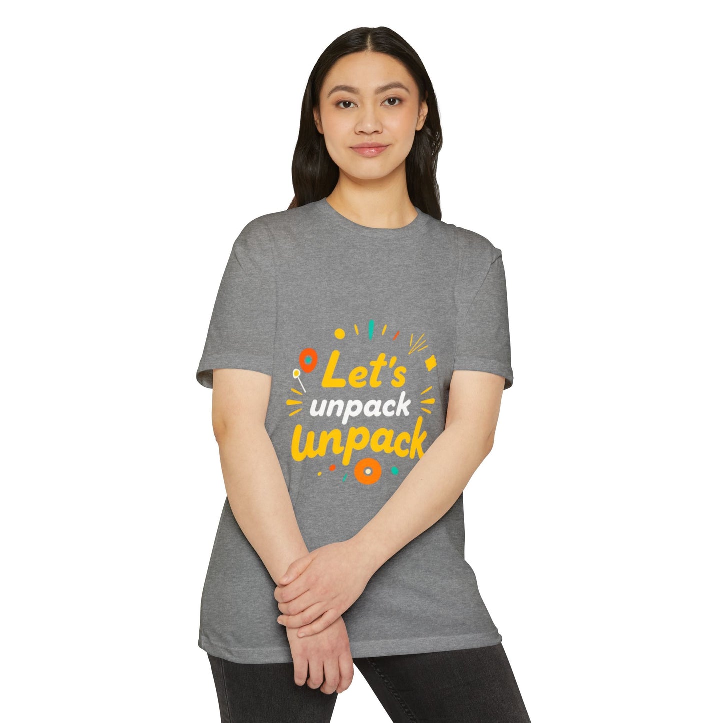 Graphic Tee Unisex T-Shirt - Let's Unpack Design