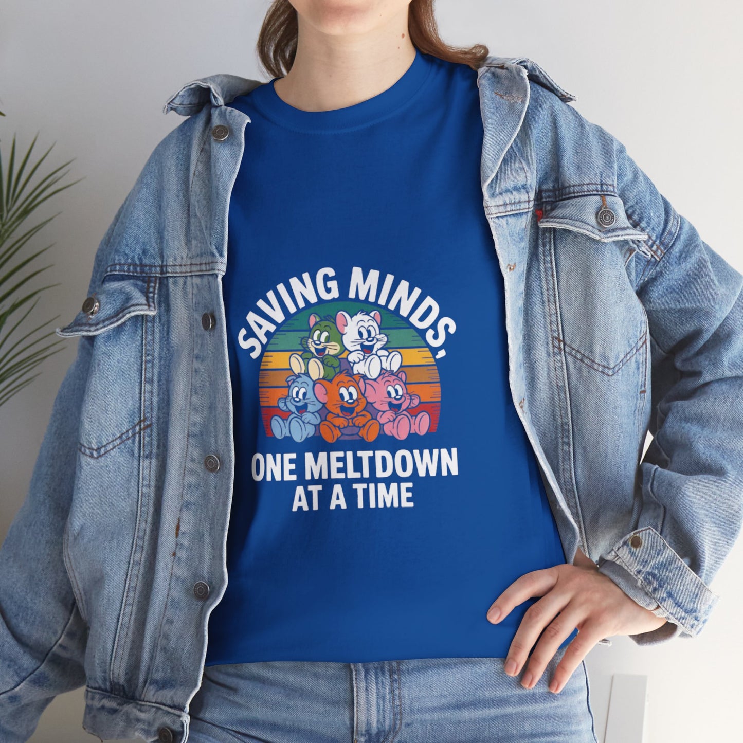 Unisex Heavy Cotton Tee - Saving Minds