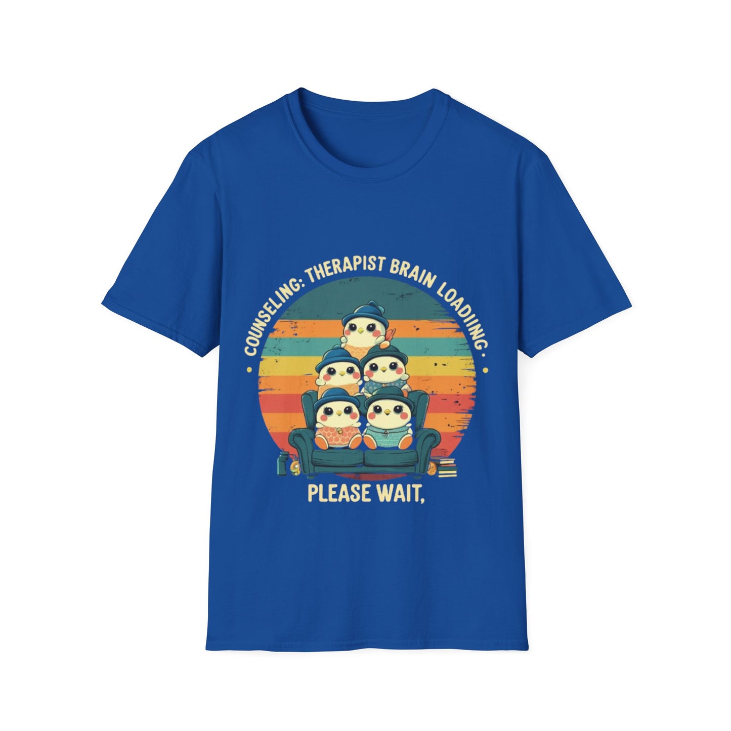 Unisex Tee-Therapist Brain Loading