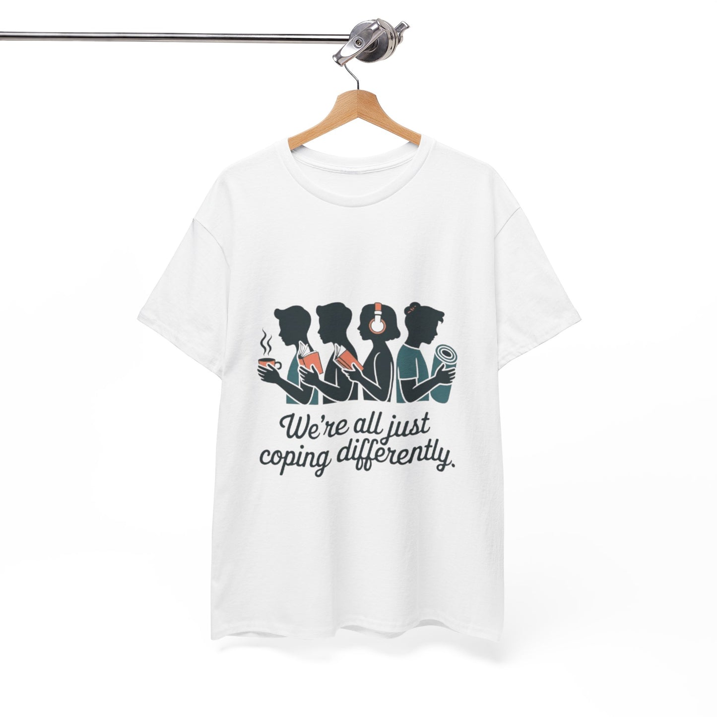 Coping Together Unisex Tee - Mental Health Awareness Apparel