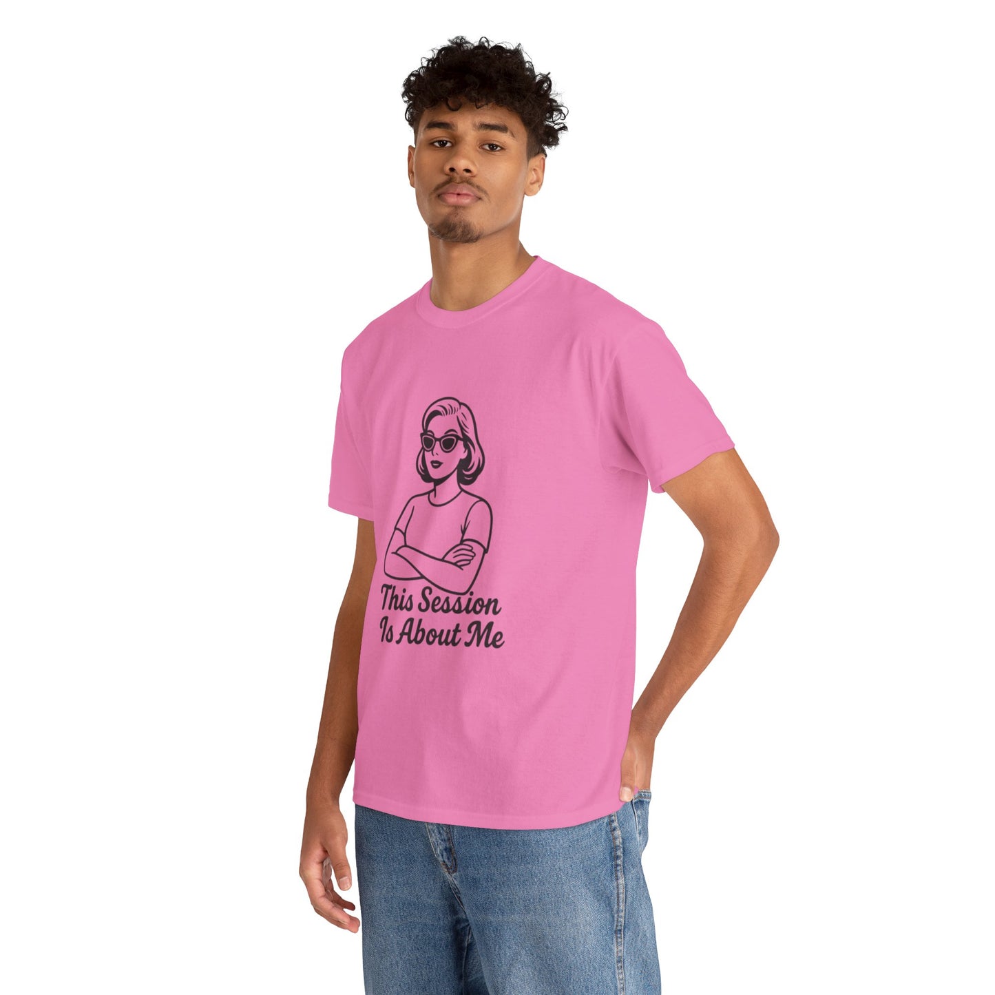 Empowered Statement Tee - This Session Is About Me