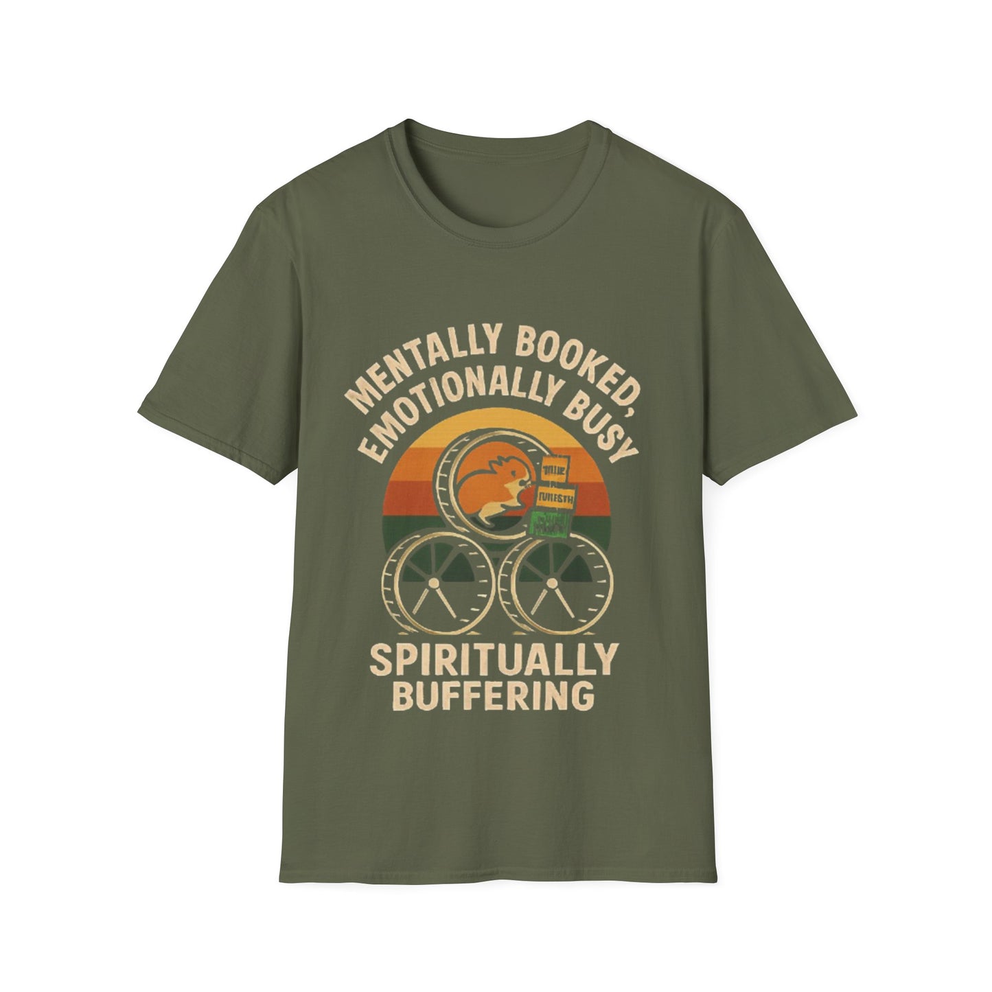 T-Shirt -Mentally Booked