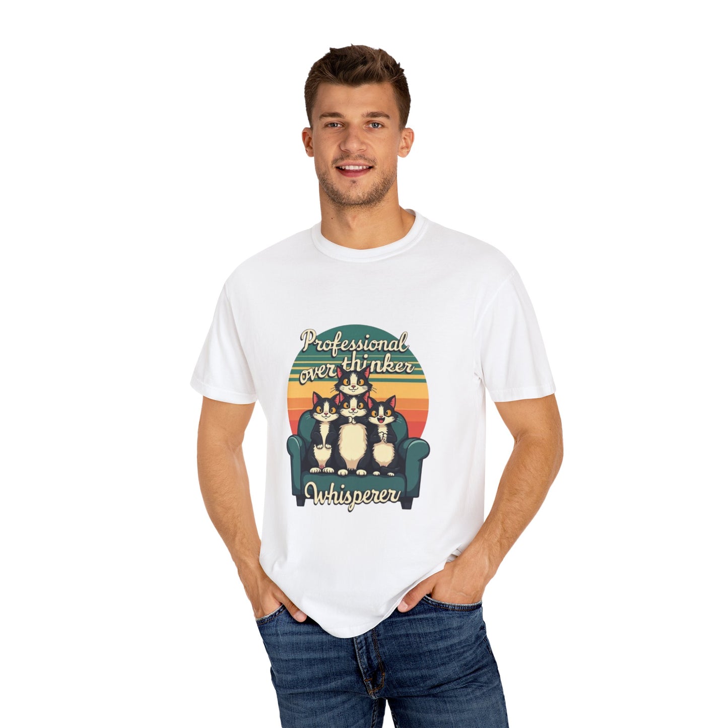 Unisex Garment-Dyed Tee -Professional Overthinker
