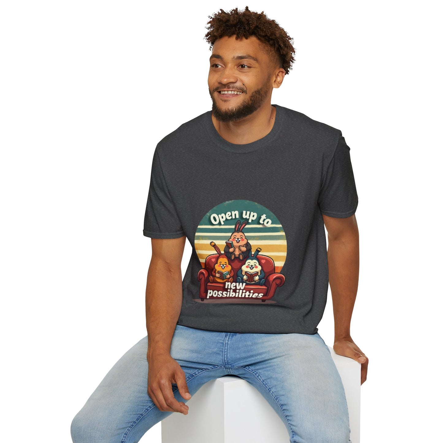 Motivational T-Shirt - Open Up to New Possibilities