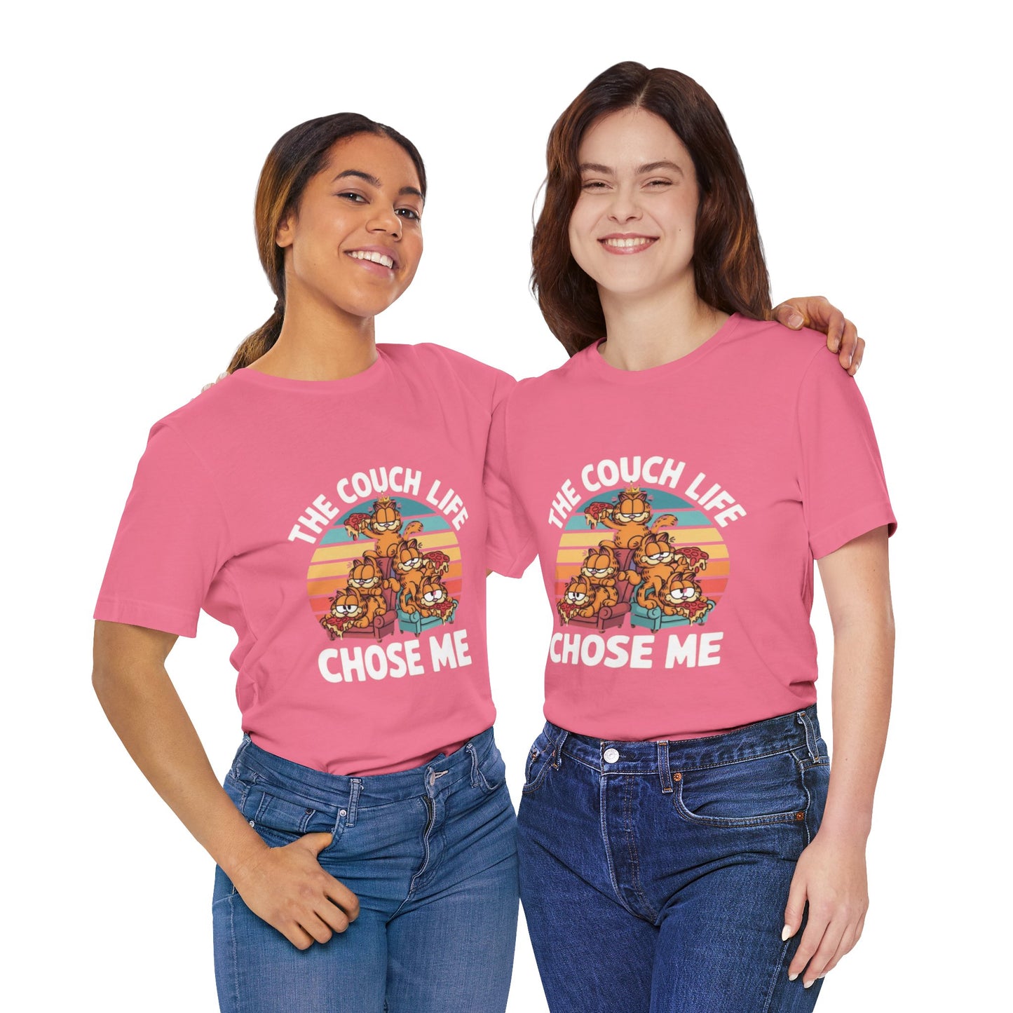 Vintage Unisex Tee - The Couch Life Chose Me