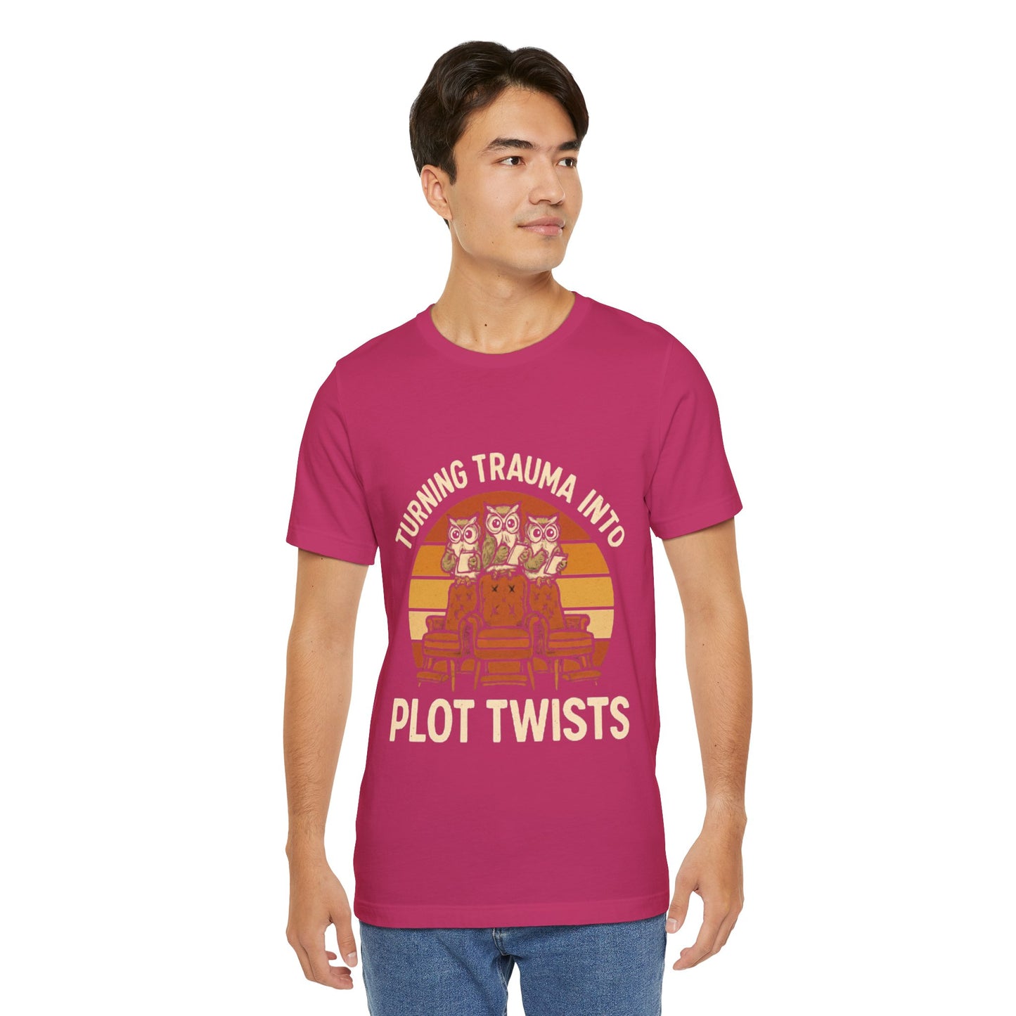 Turning Trauma into Plot Twists Tee, Unisex T-Shirt