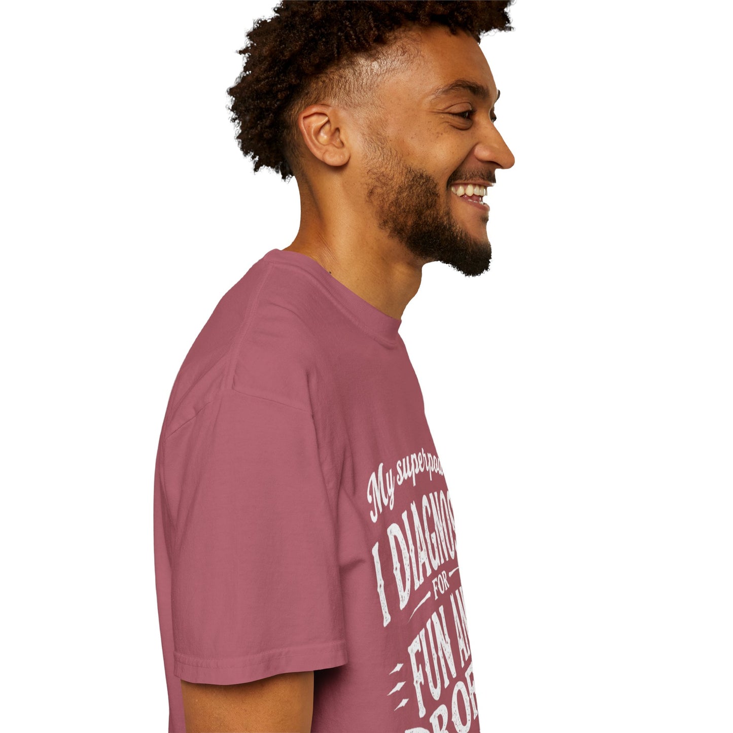 Unisex Garment-Dyed T-shirt - I Diagnose For Fun