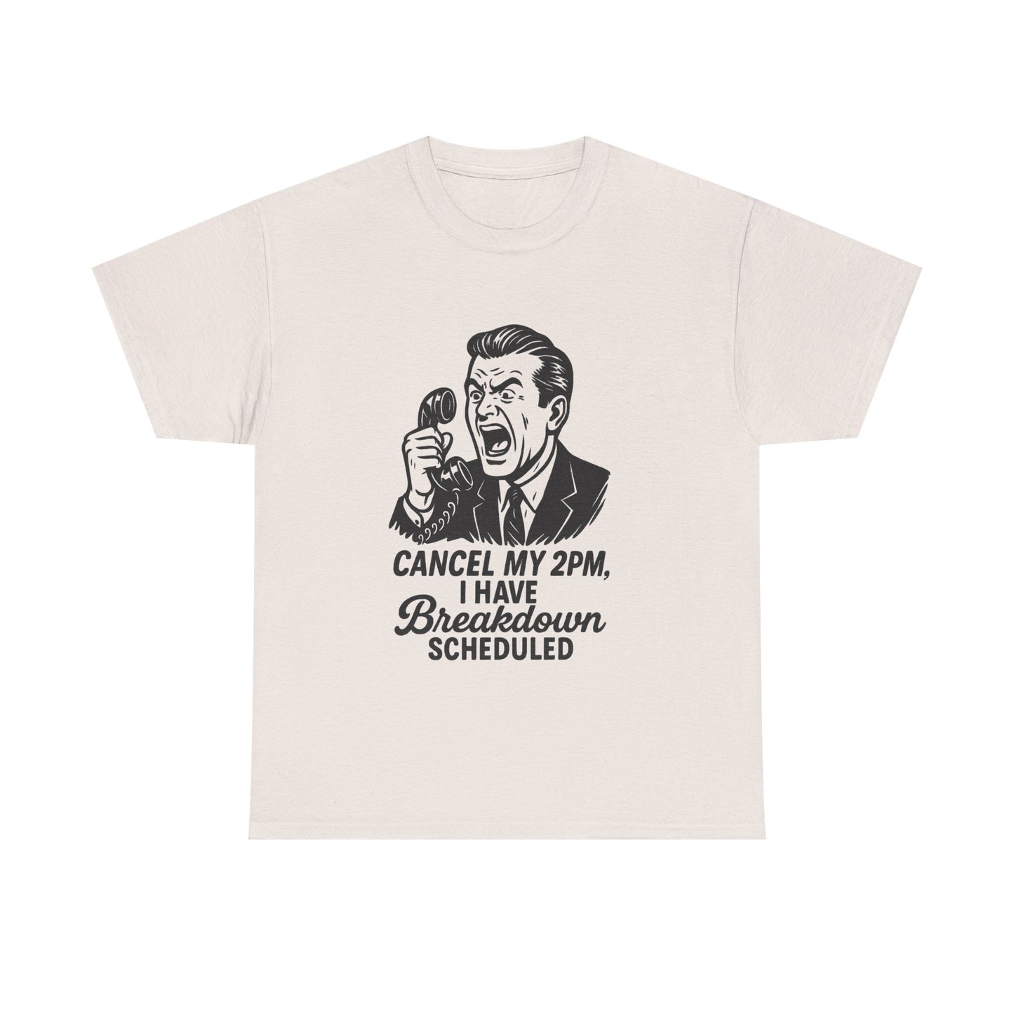 Humorous Unisex Cotton Tee – Perfect Gift for Stress Relief