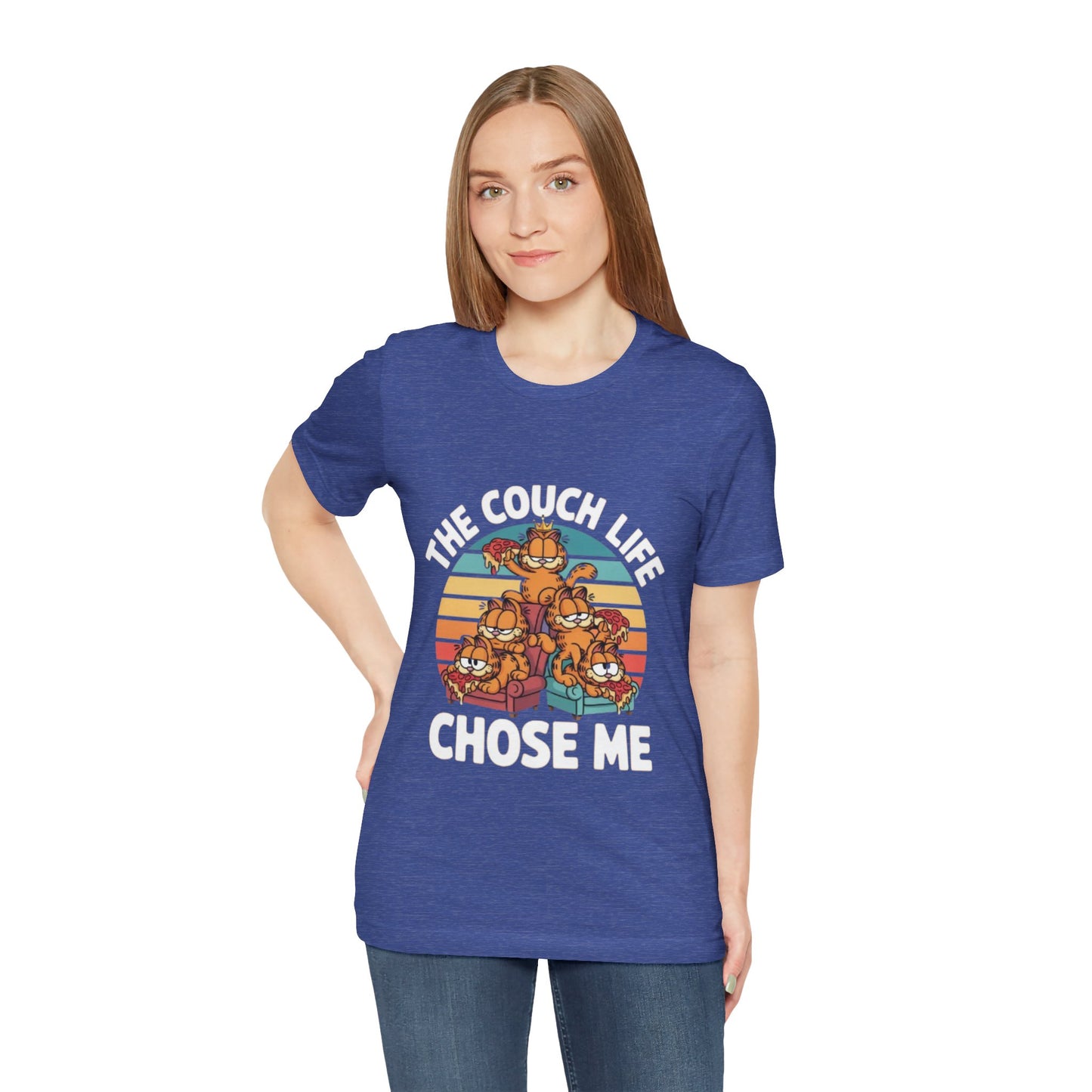 Vintage Unisex Tee - The Couch Life Chose Me