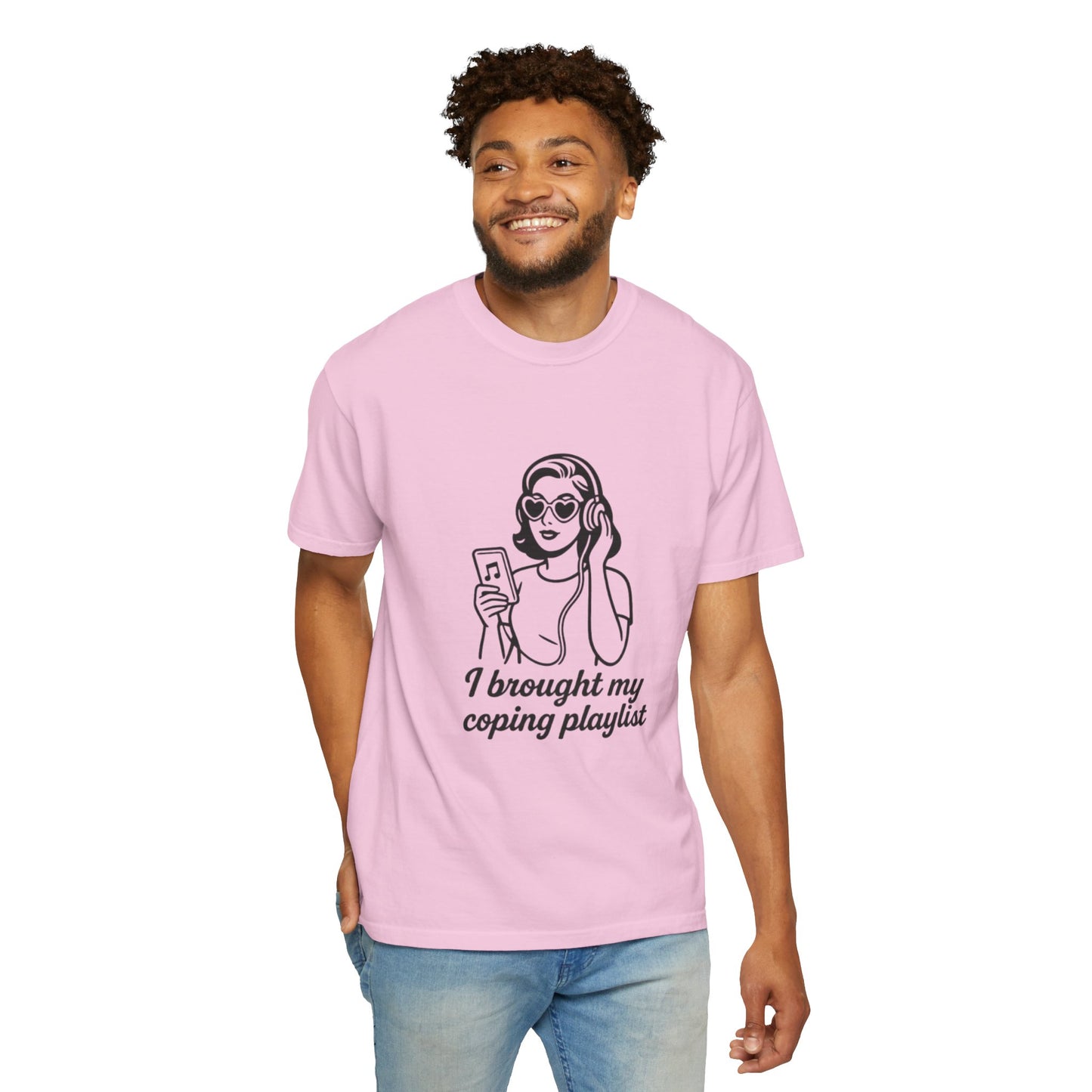 Chill Vibes T-Shirt, I Brought My Coping Playlist Unisex Tee