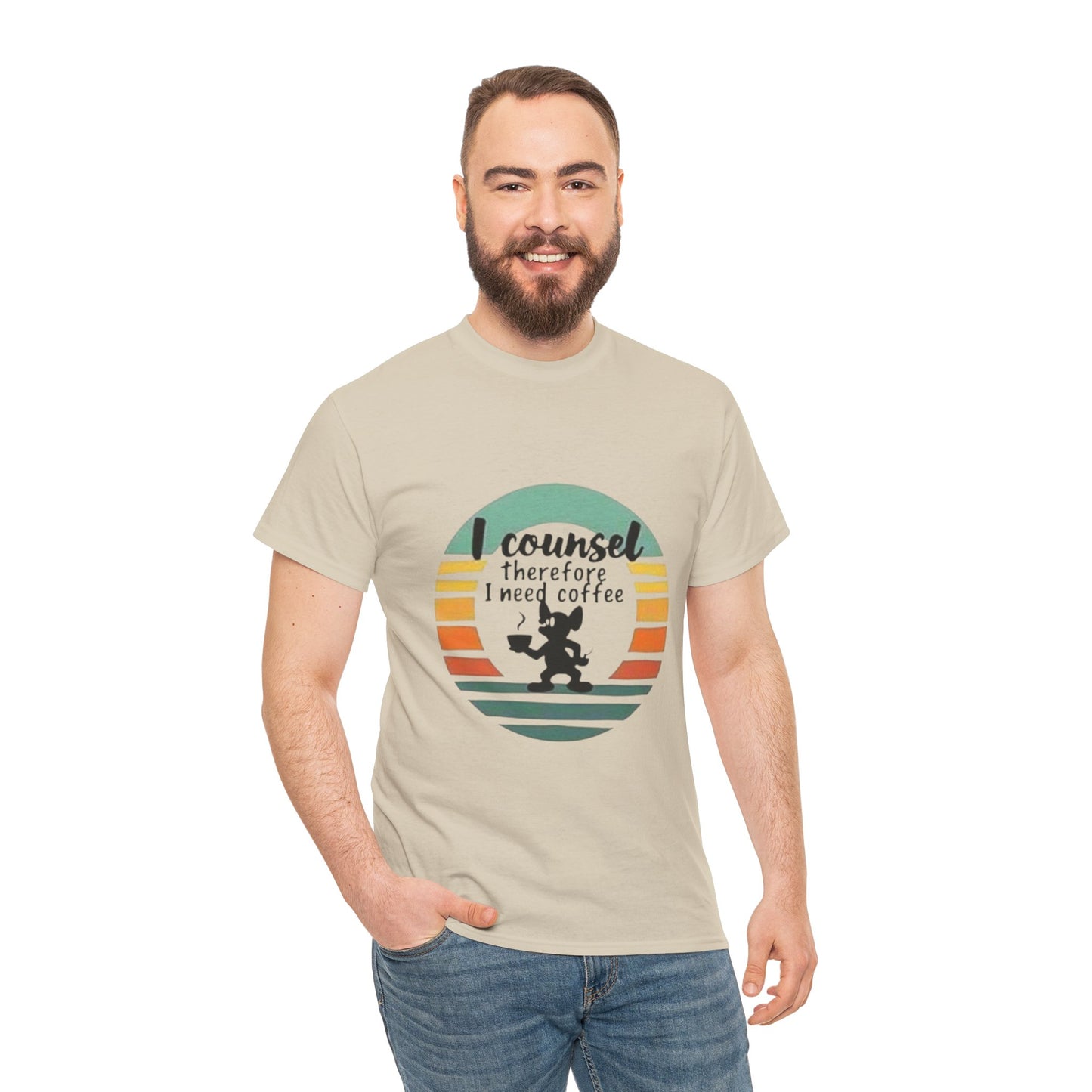 Unisex Heavy Cotton-Counselor Tee
