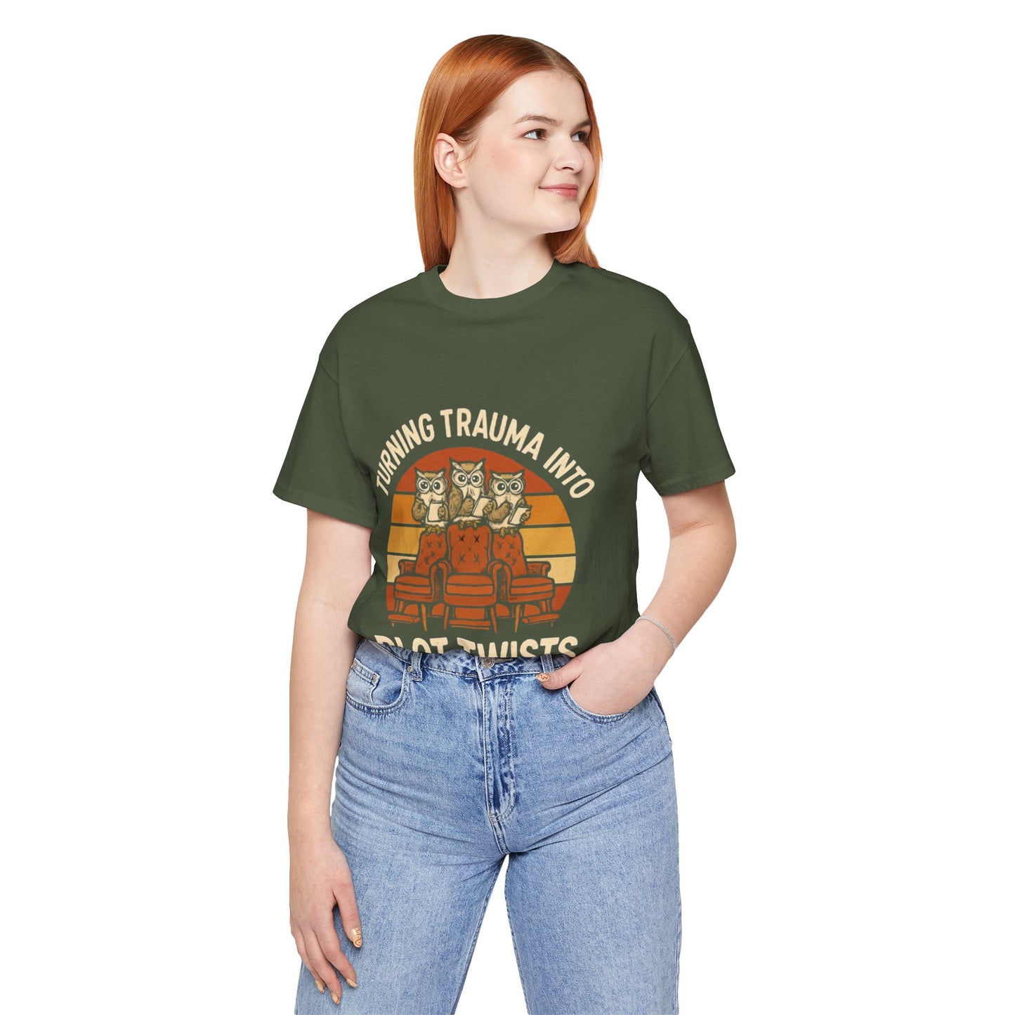 Turning Trauma into Plot Twists Tee, Unisex T-Shirt