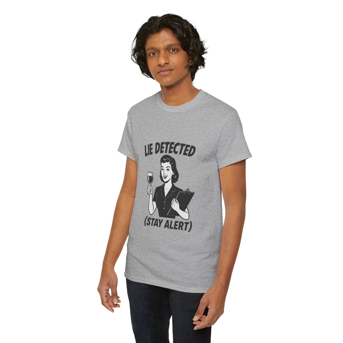 Funny Lie Detected Unisex Tee