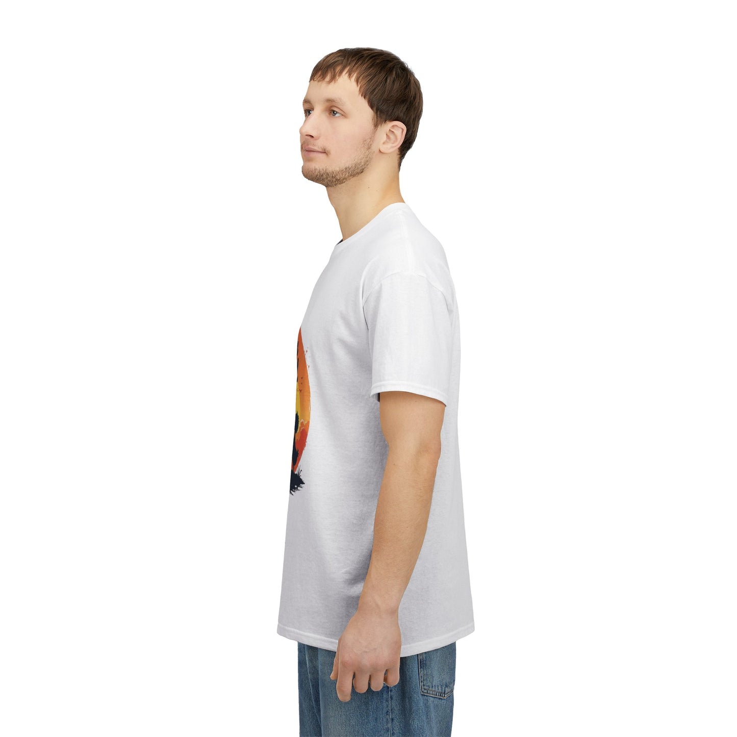 Unisex Heavy Cotton Tee - The Brain is Powerful' Inspirational T-Shirt