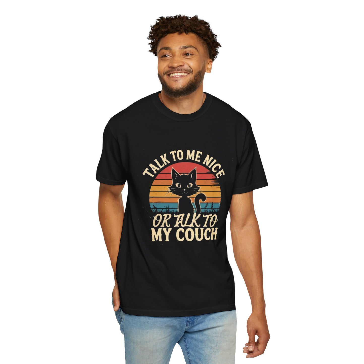 T-Shirt -Retro Cat Counsellor