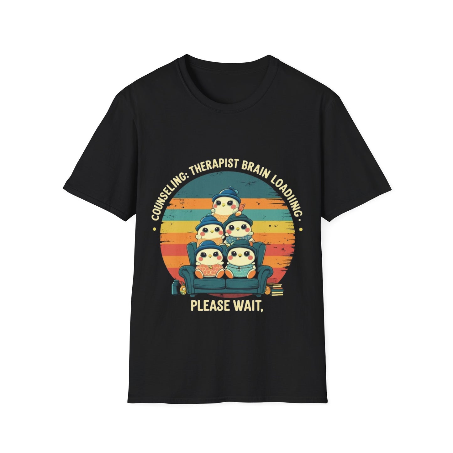 Unisex Tee-Therapist Brain Loading