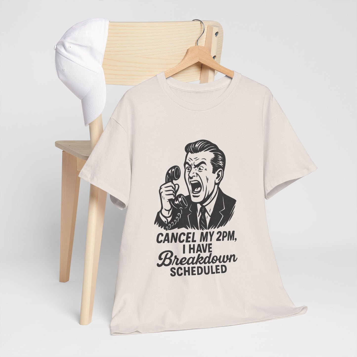 Humorous Unisex Cotton Tee – Perfect Gift for Stress Relief