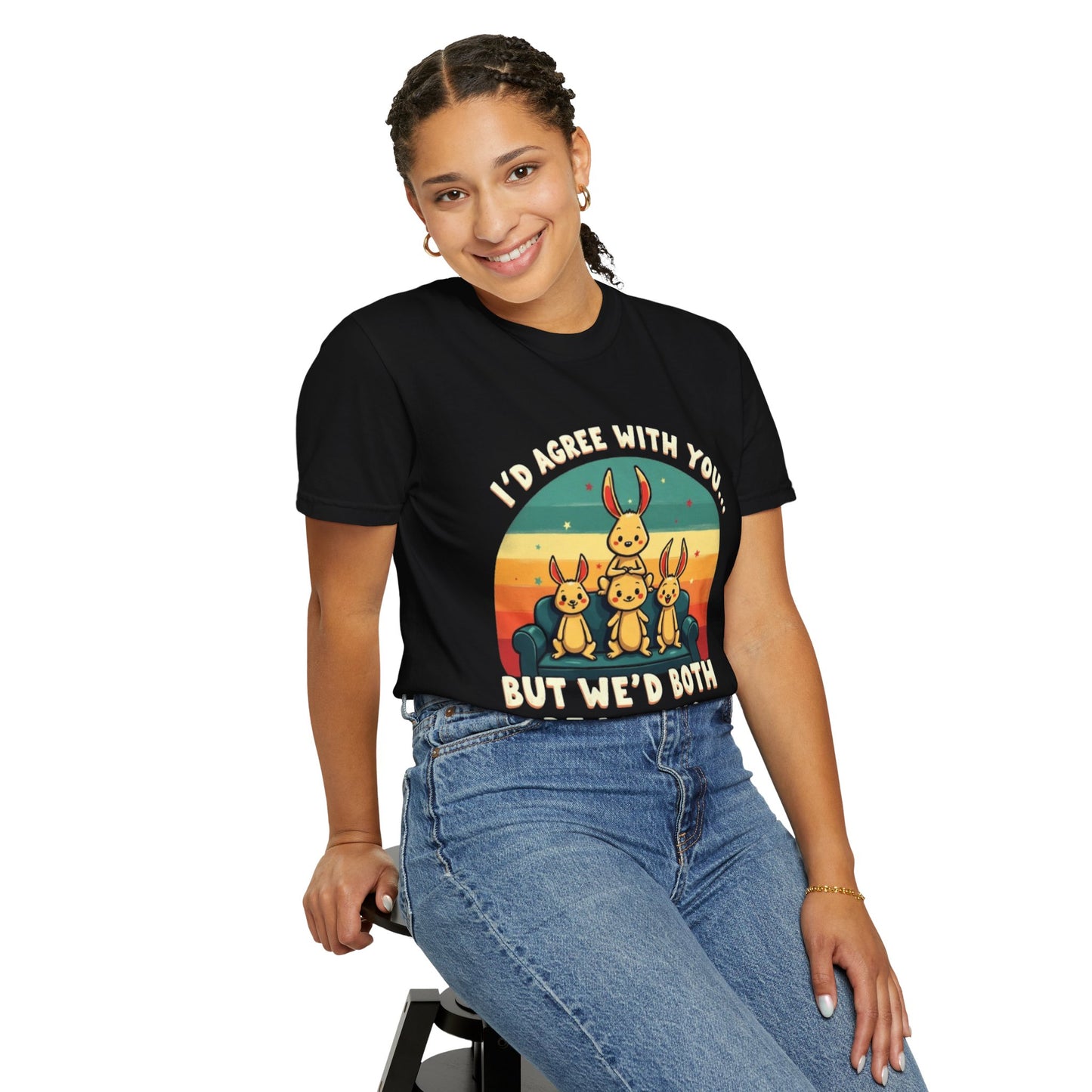 Whimsical Graphic T-shirt - Fun Casual Wear