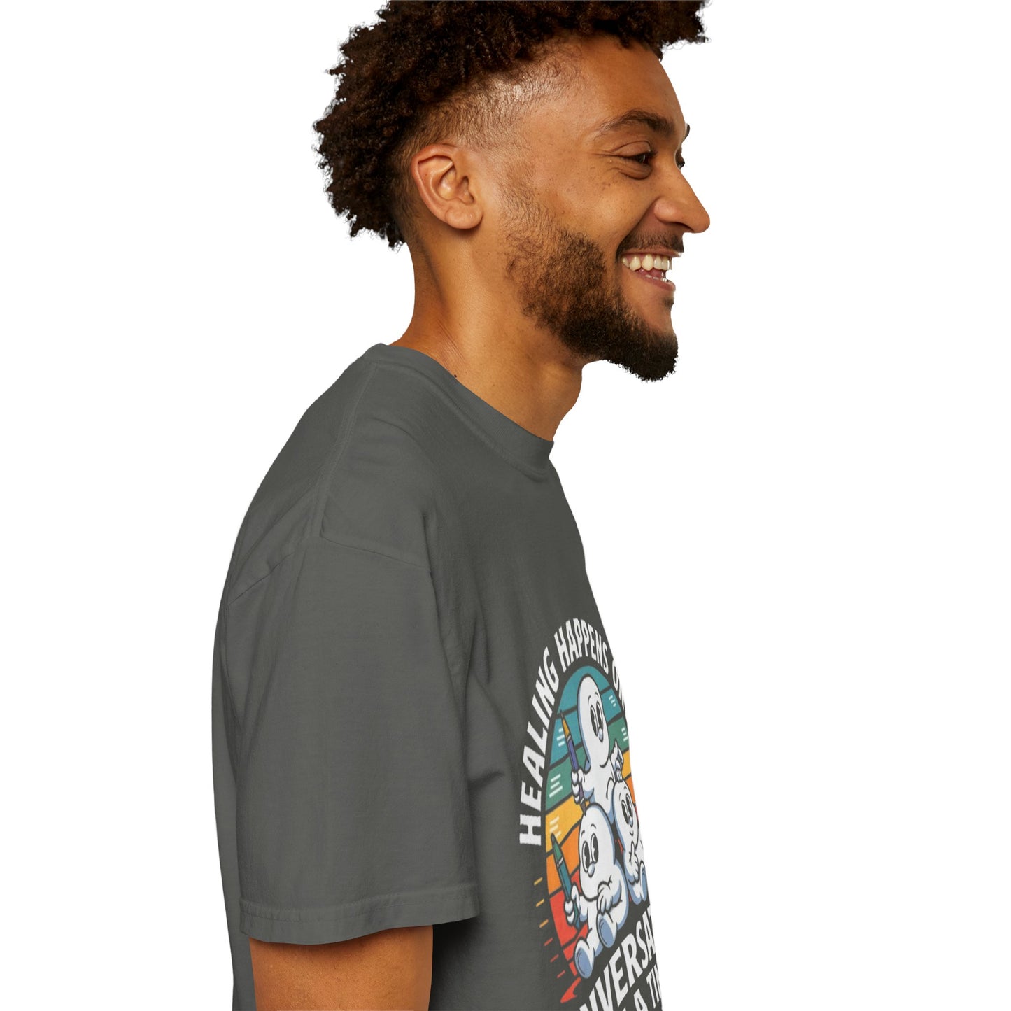 Unisex Garment-Dyed T-shirt - Healing Happens