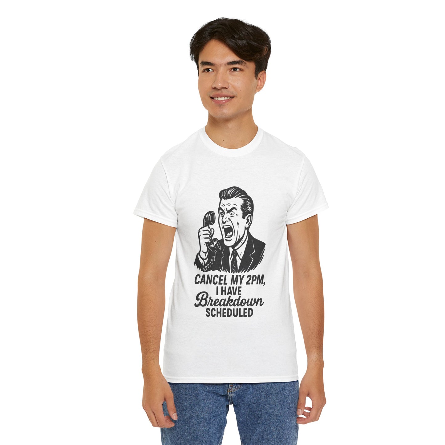 Humorous Unisex Cotton Tee – Perfect Gift for Stress Relief