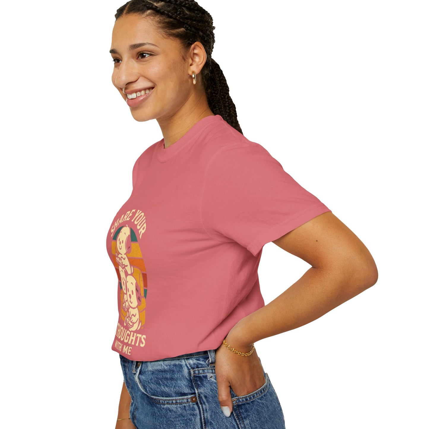 Unisex Garment-Dyed T-Shirt -Share Your Thoughts