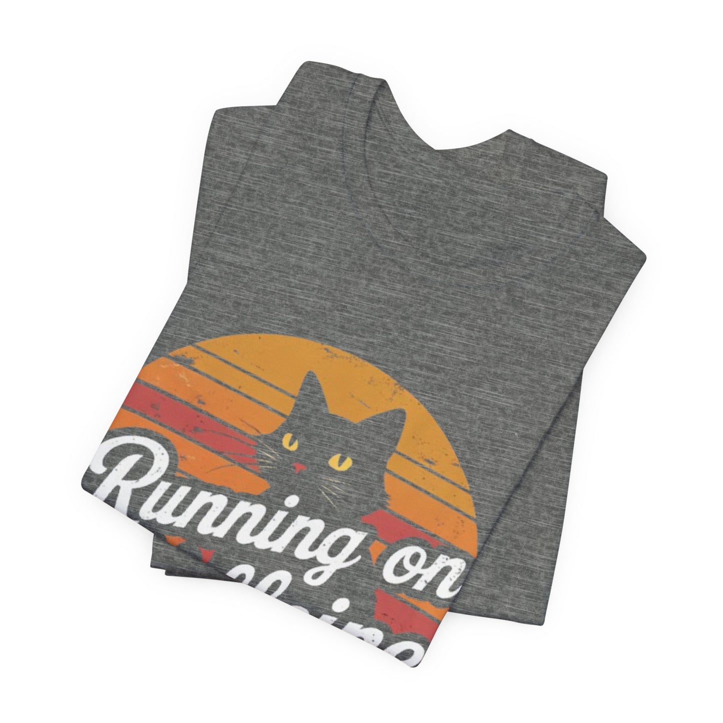 Unisex Tee -Running on Caffeine and Breakthroughs