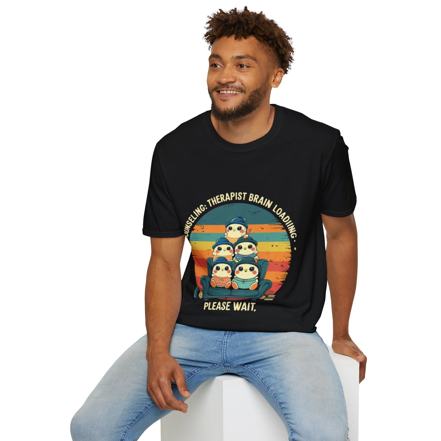 Unisex Tee-Therapist Brain Loading