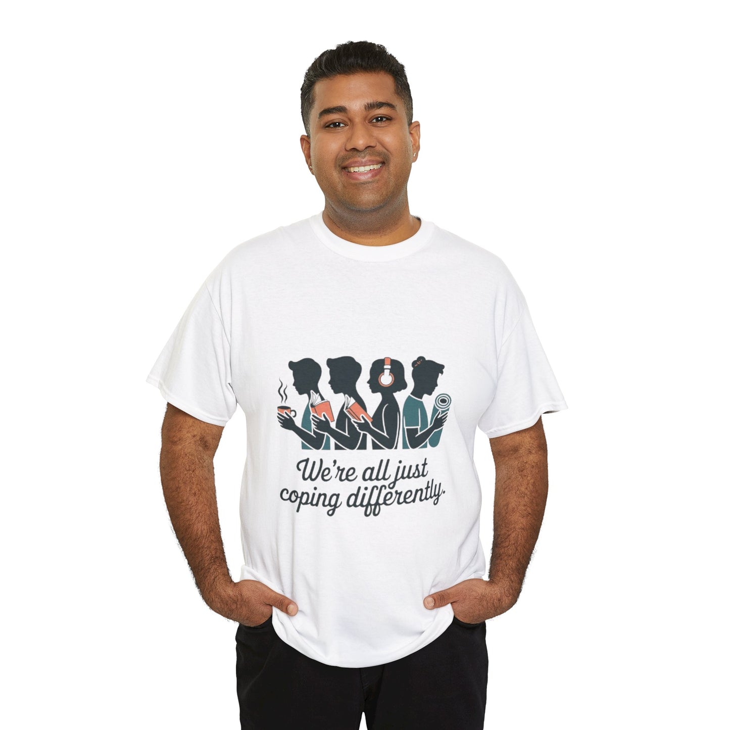 Coping Together Unisex Tee - Mental Health Awareness Apparel