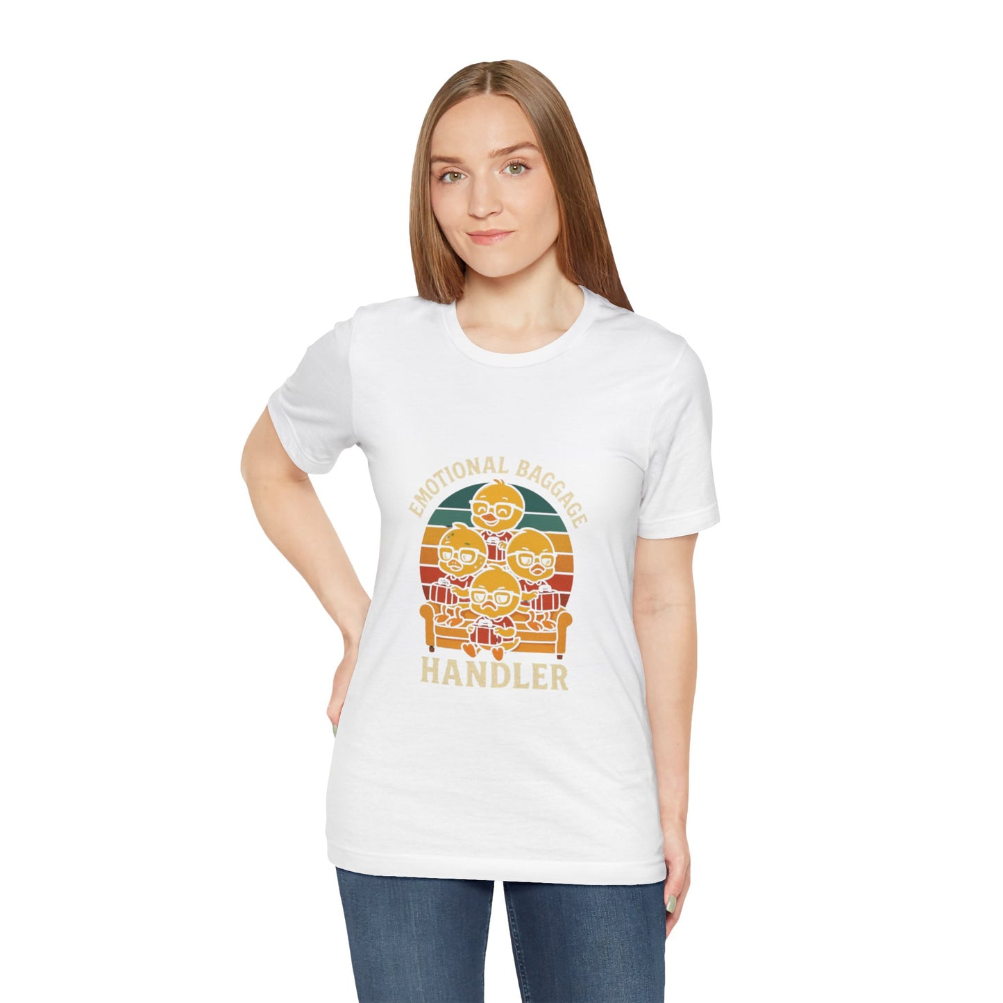 Unisex Jersey Short Sleeve T-Shirt - Emotional Baggage Handler