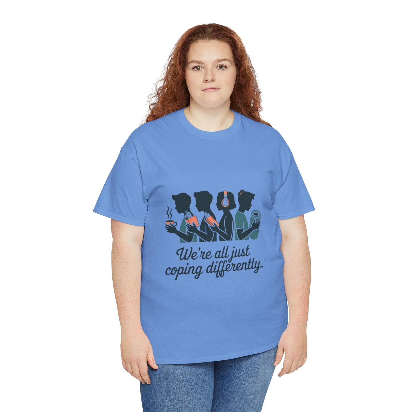 Coping Together Unisex Tee - Mental Health Awareness Apparel