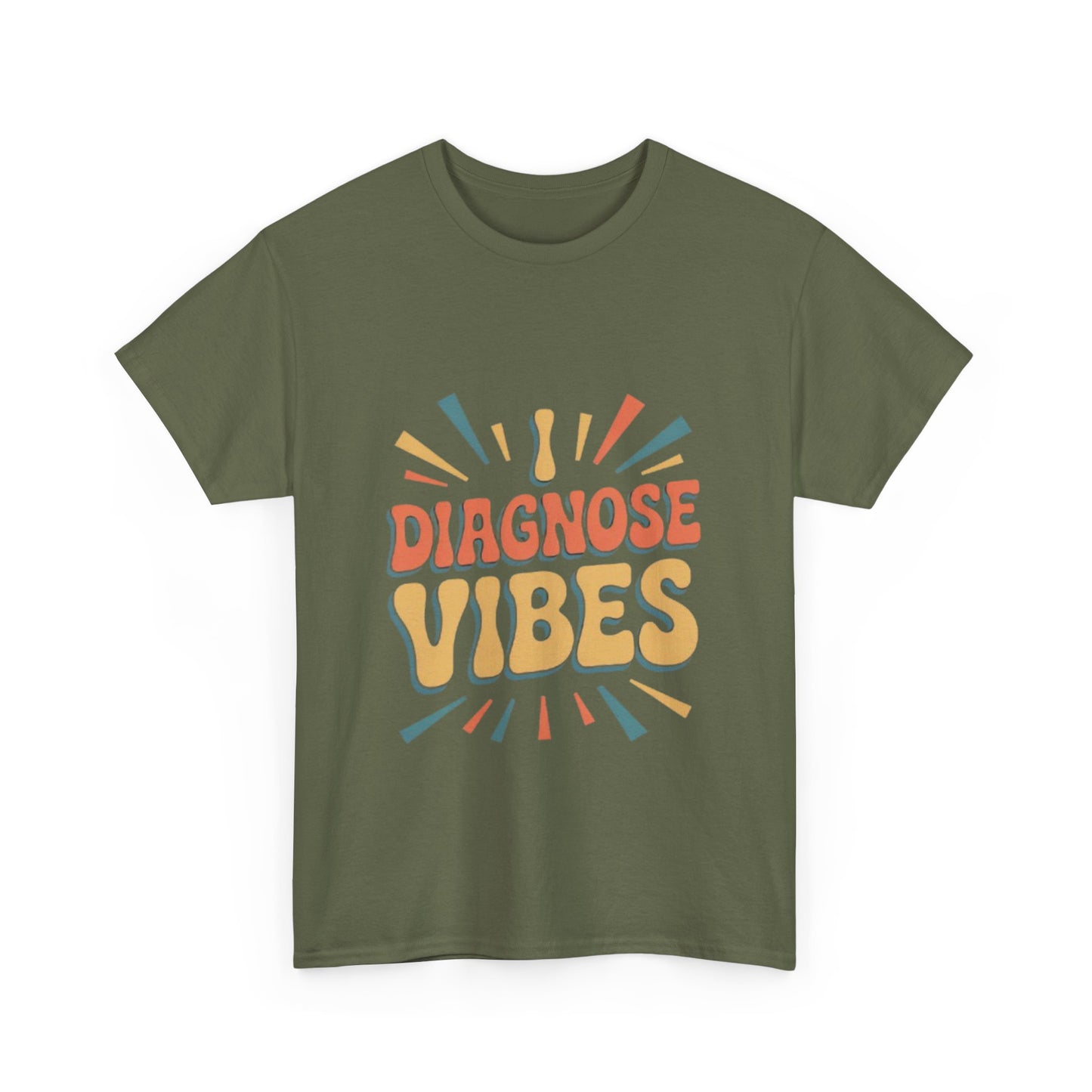Unisex Diagnose Vibes Tee, Casual T-Shirt
