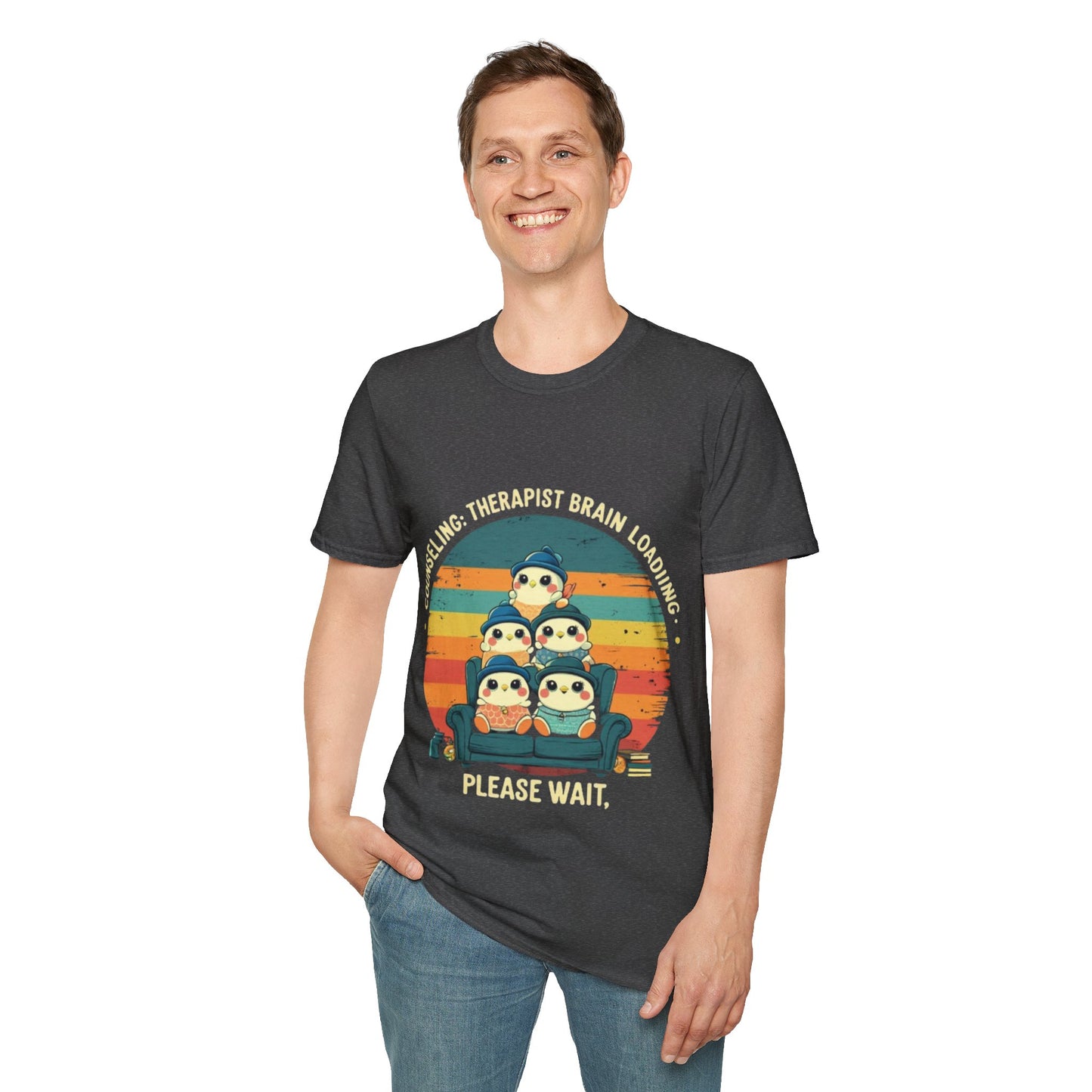 Unisex Tee-Therapist Brain Loading