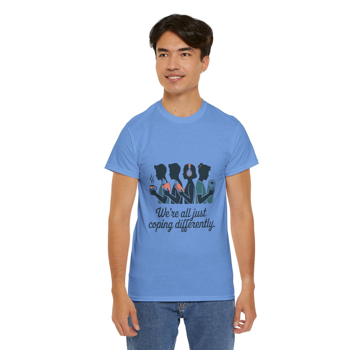 Coping Together Unisex Tee - Mental Health Awareness Apparel