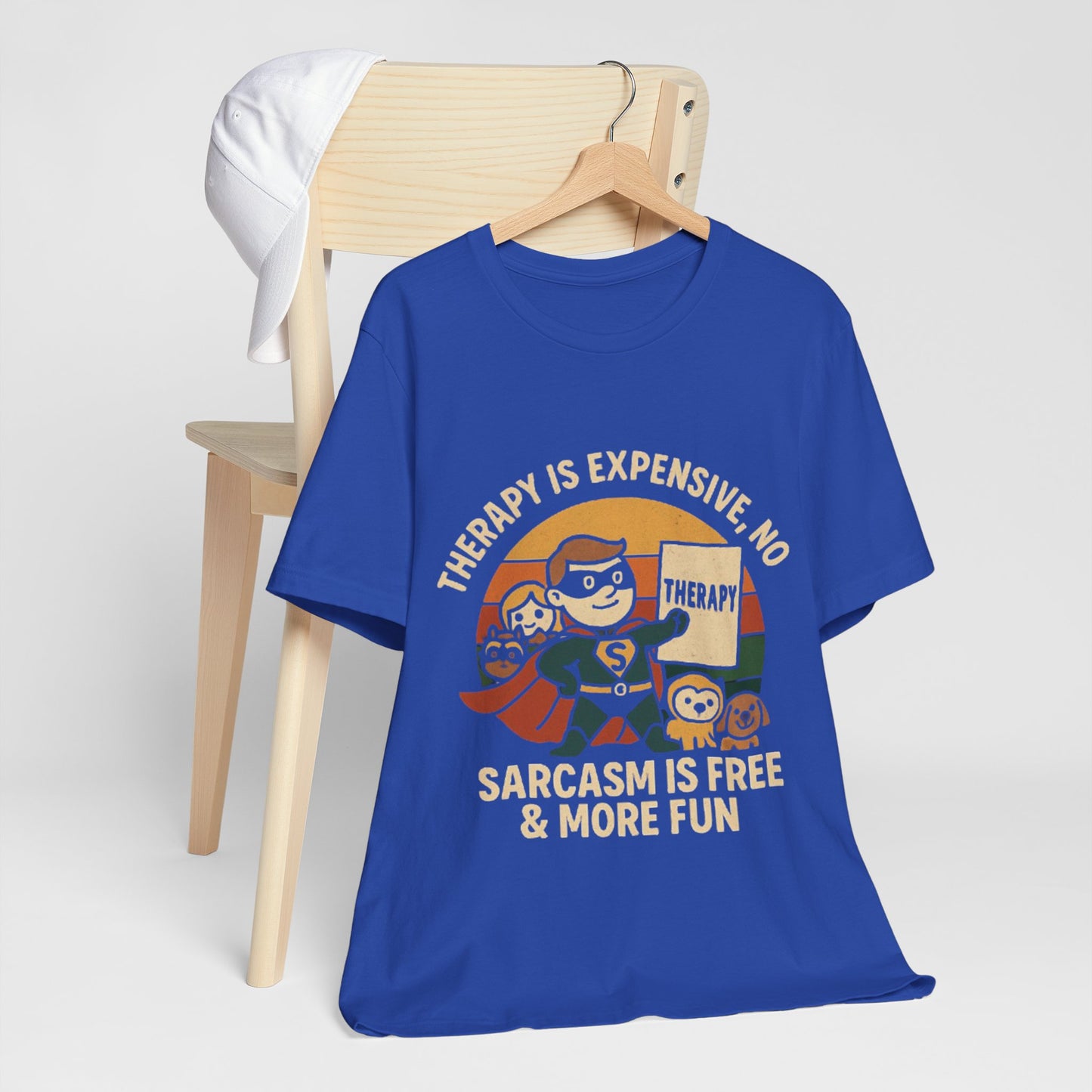 Therapy Humor Tee | Unisex Jersey Short Sleeve Tee, Mental Health Awareness
