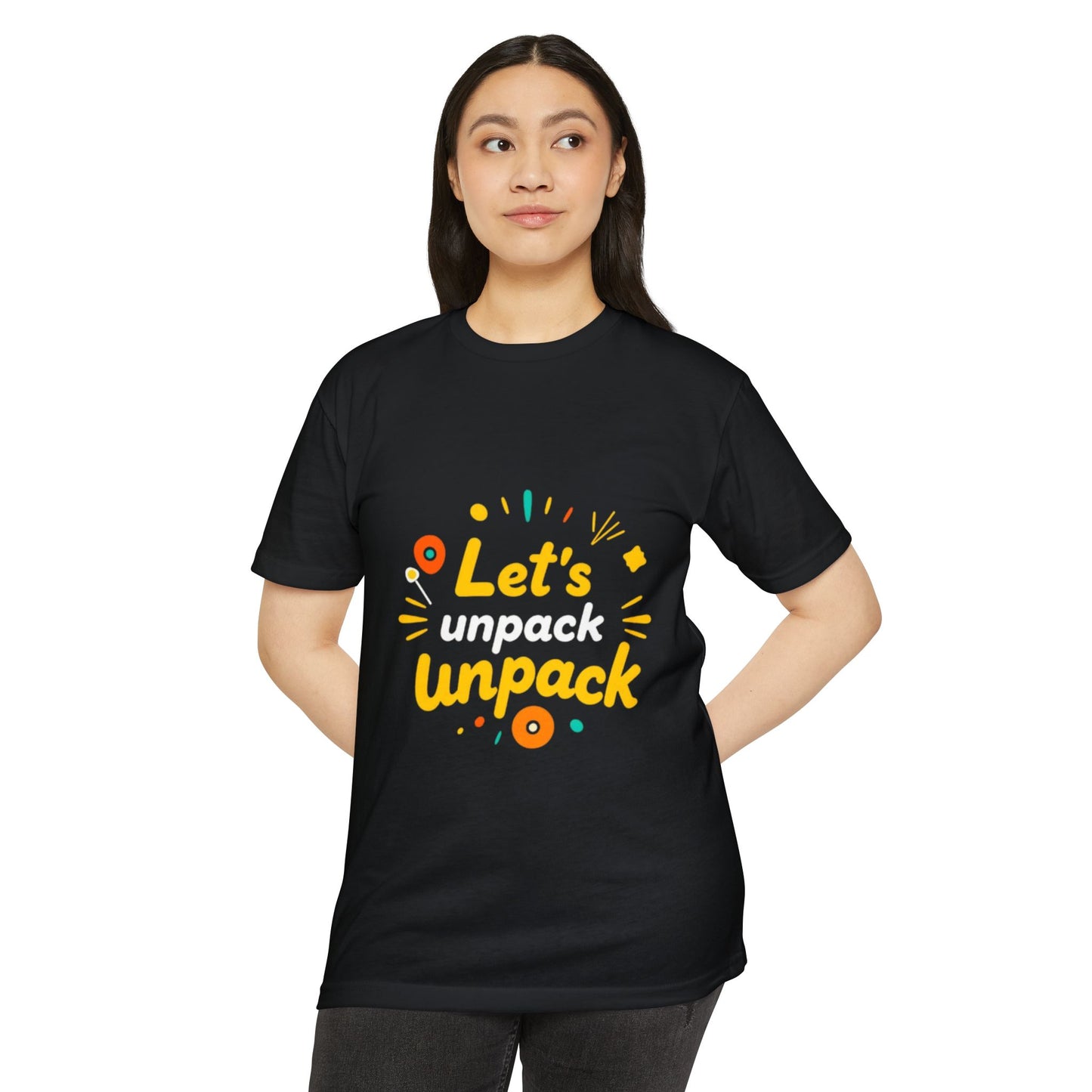 Graphic Tee Unisex T-Shirt - Let's Unpack Design