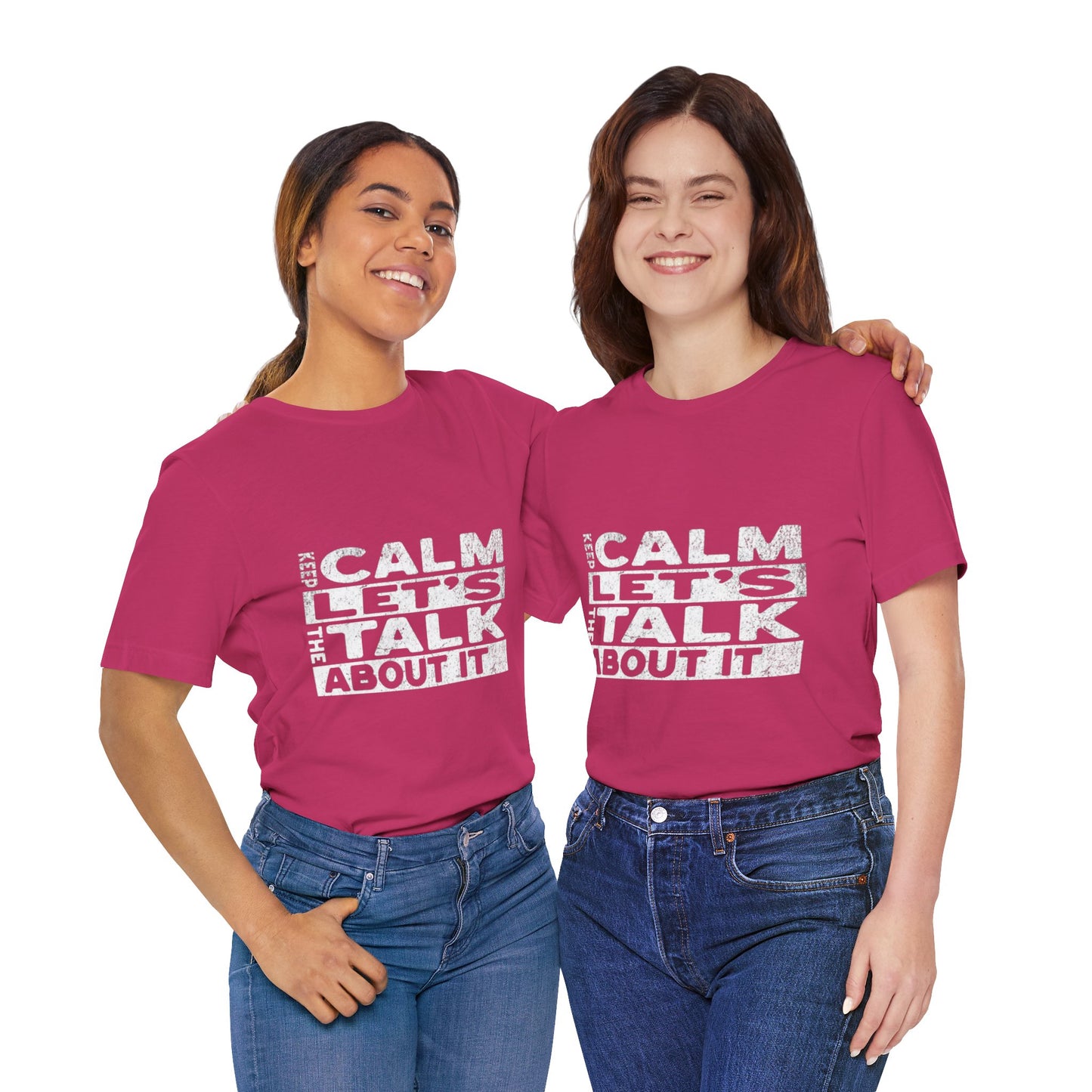 Unisex Tee – Keep Calm Let's Talk