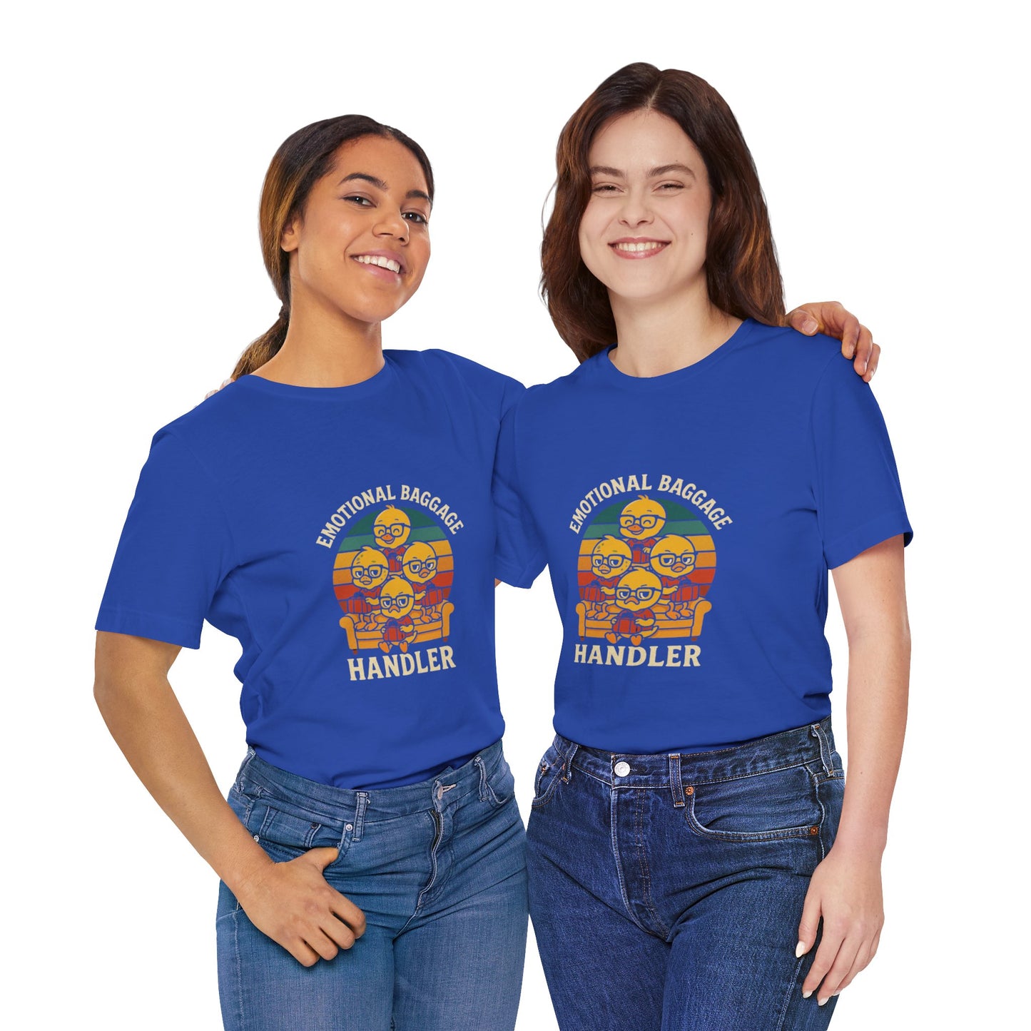 Unisex Jersey Short Sleeve T-Shirt - Emotional Baggage Handler